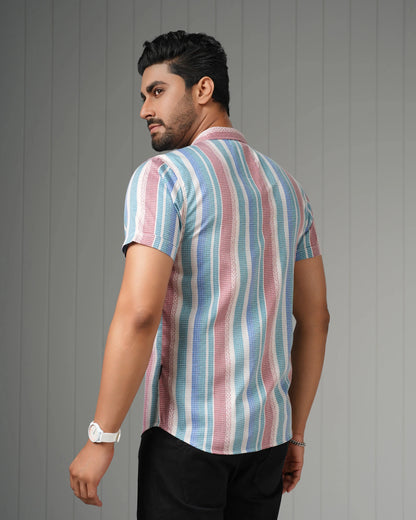 MEN'S HALF SLEEVE CASUAL SHIRT