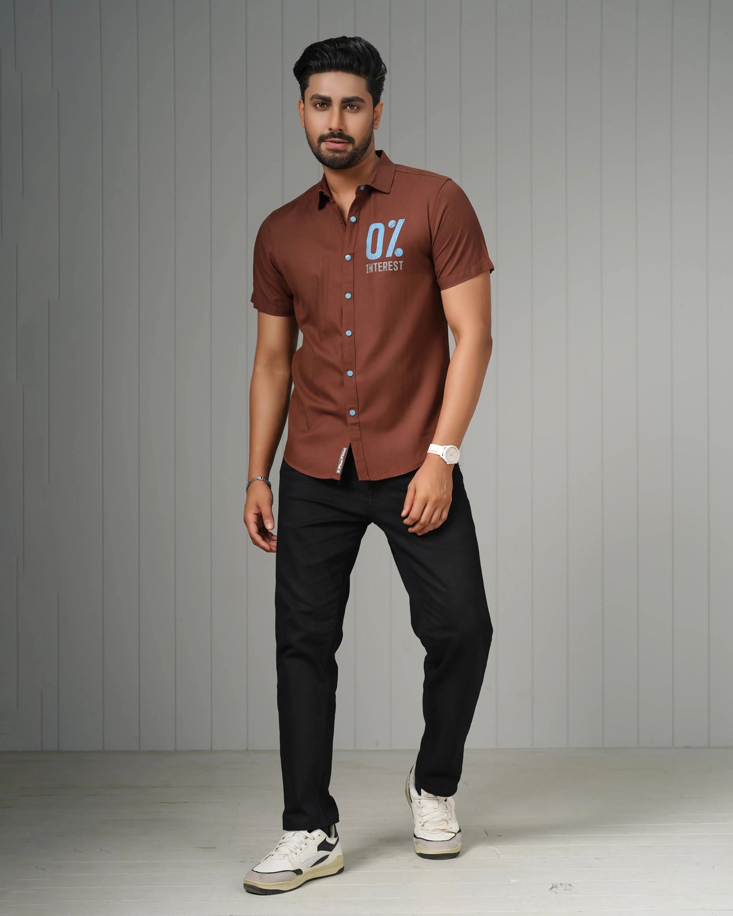 MEN'S HALF SLEEVE CASUAL SHIRT