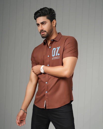 MEN'S HALF SLEEVE CASUAL SHIRT