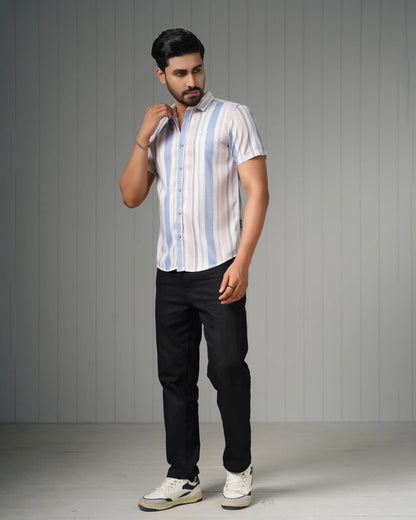MEN'S HALF SLEEVE CASUAL SHIRT