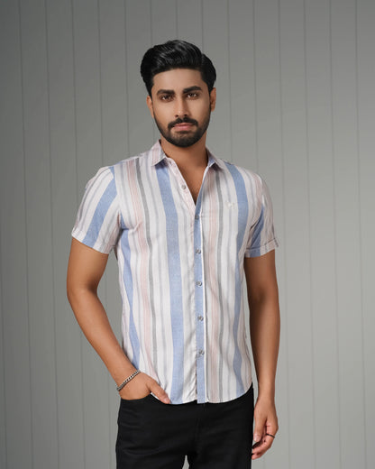 MEN'S HALF SLEEVE CASUAL SHIRT