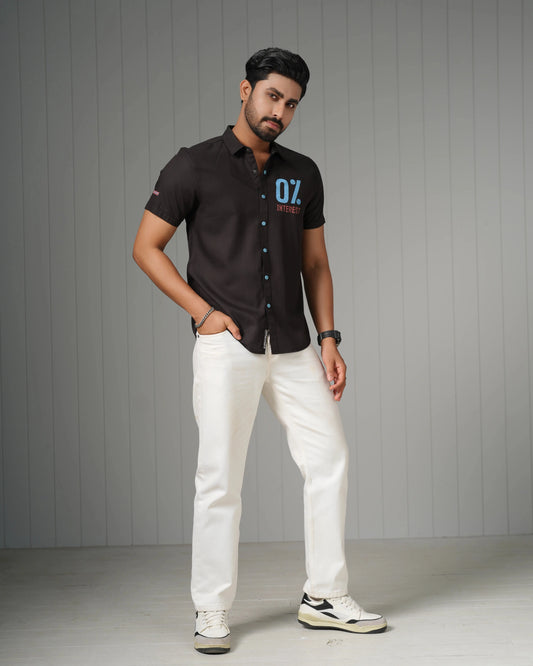 MEN'S HALF SLEEVE CASUAL SHIRT