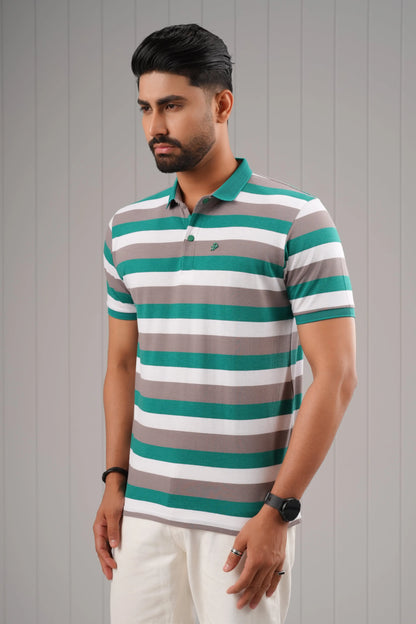 COTTON STRETCH POLO