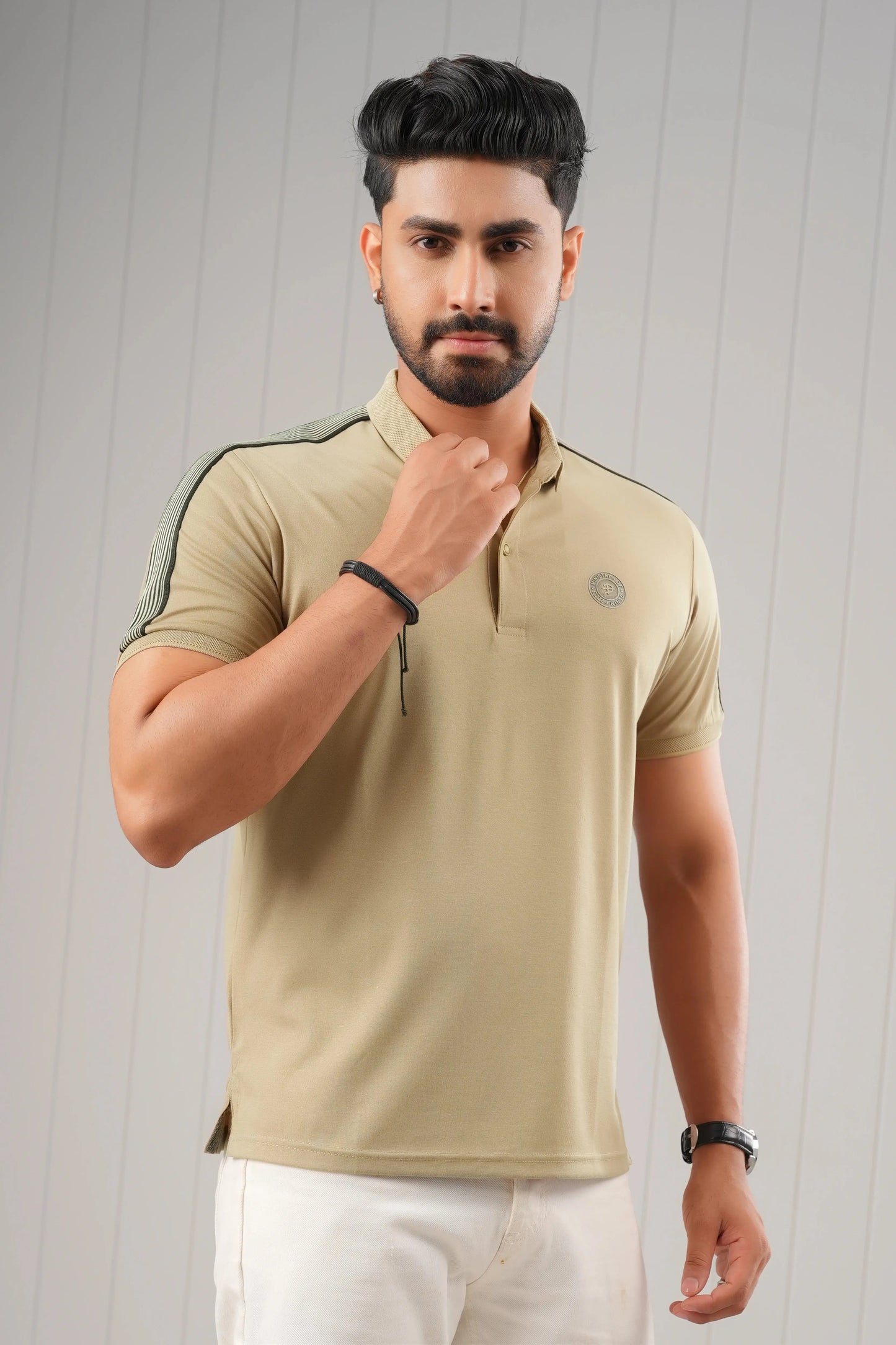 COTTON STRETCH POLO