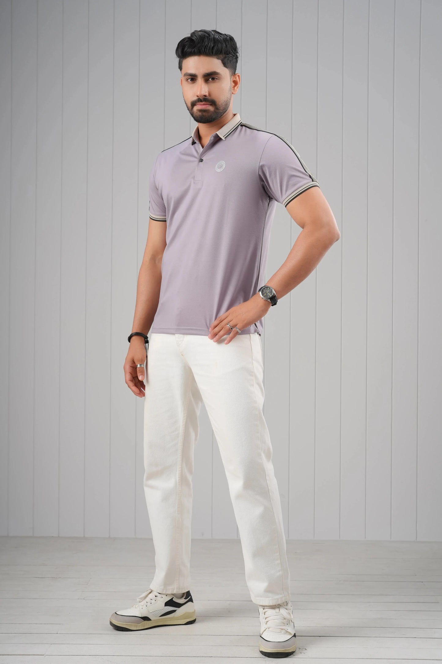 COTTON BLEND POLO