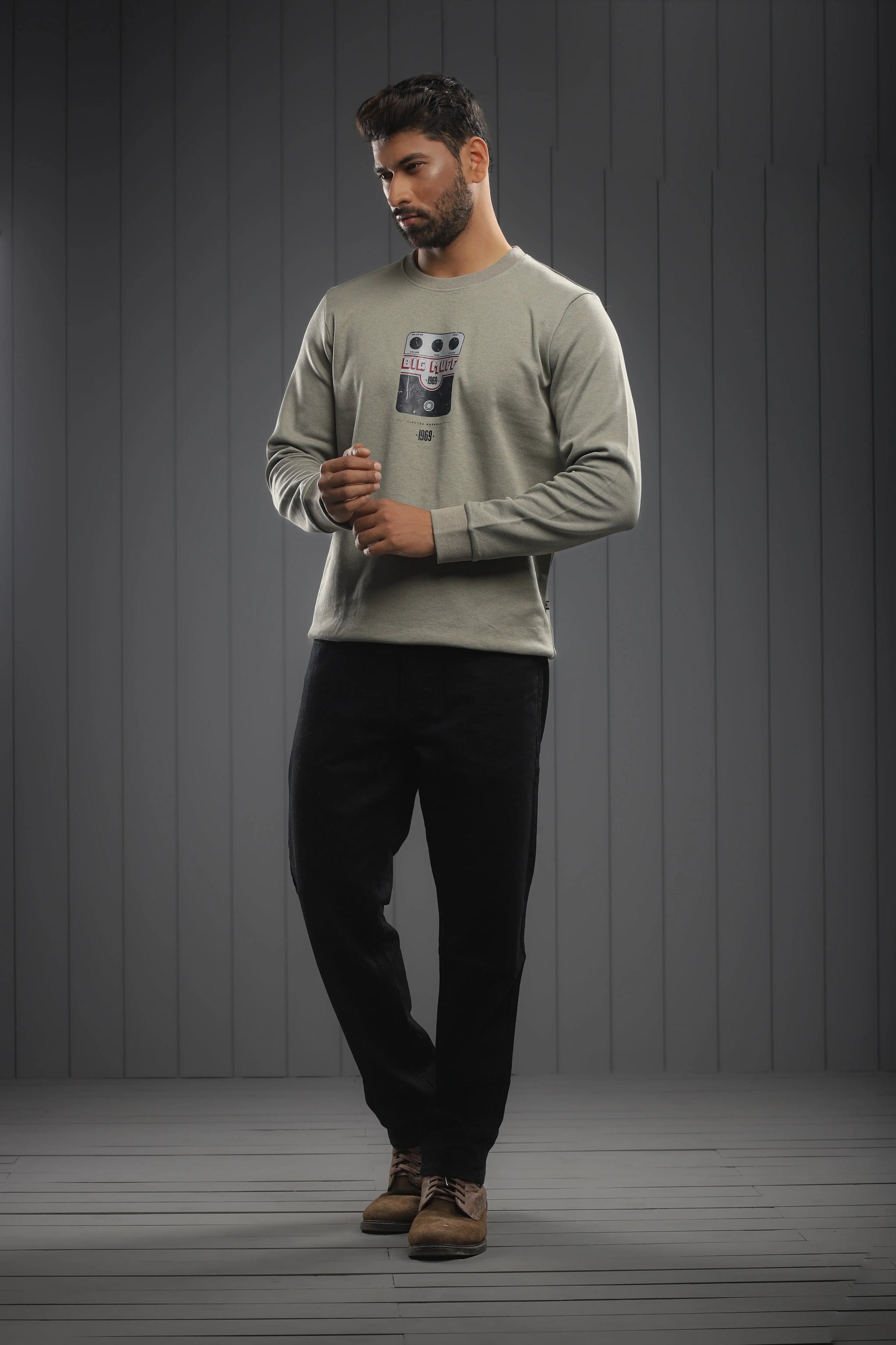 PLUS POINT Men's Sweatshirt | Men's Fashion Bangladesh