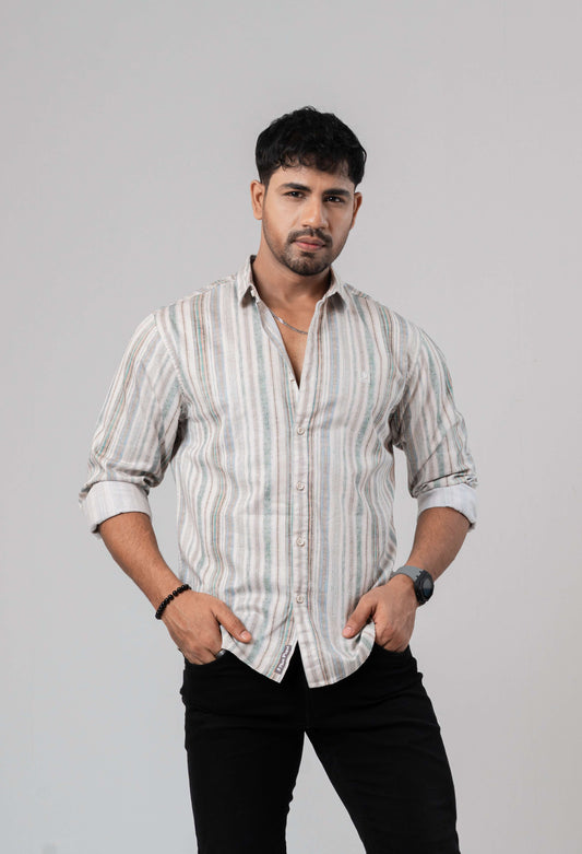 Printed Long Sleeve Shirt