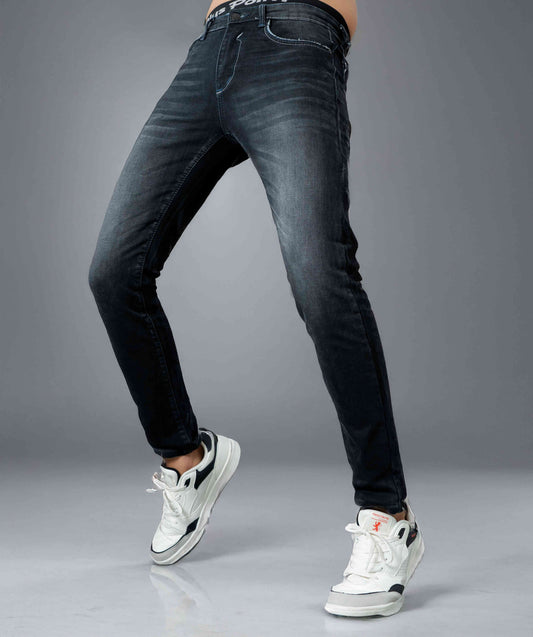 Denim Straight Leg Jeans