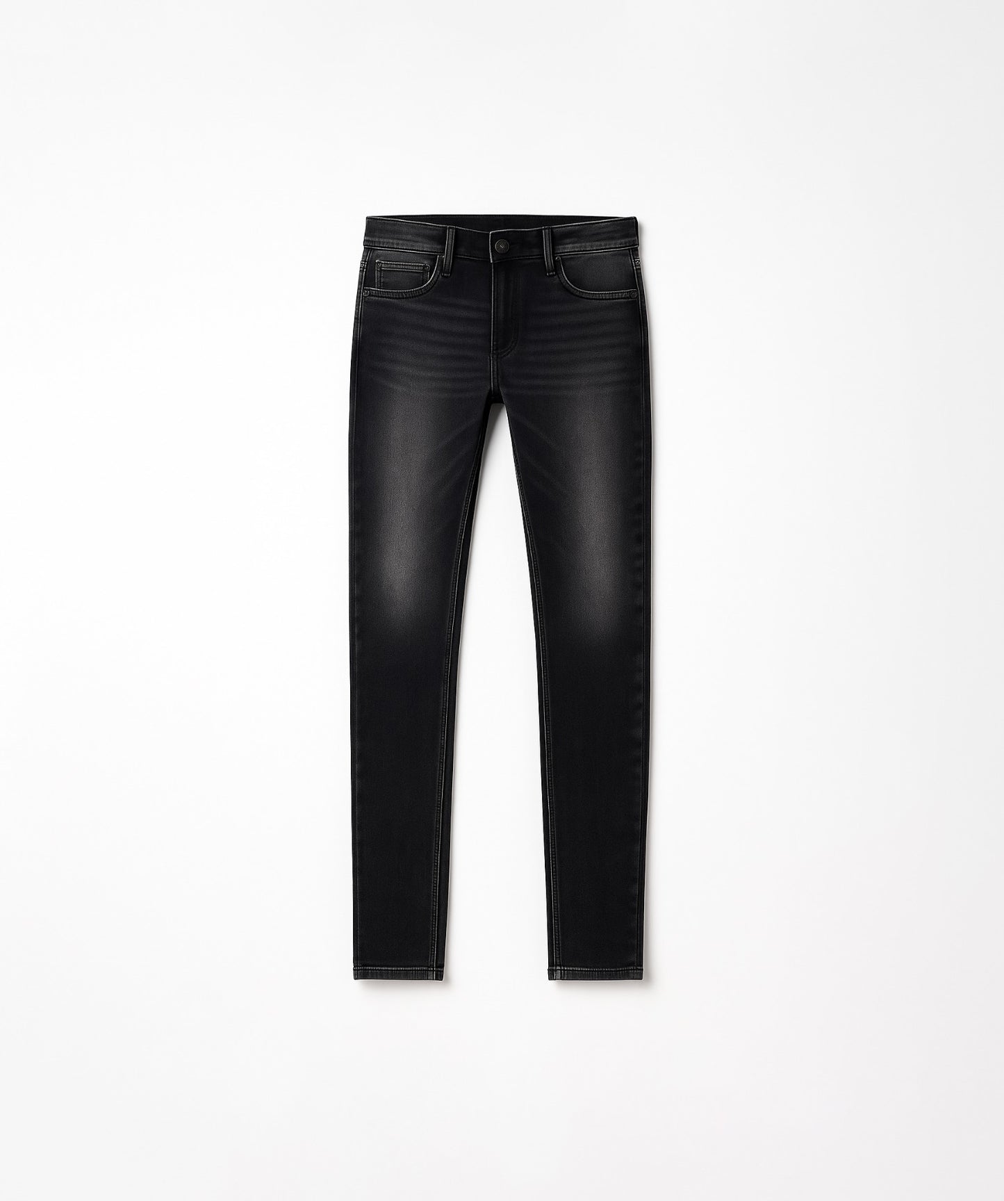 Denim Straight Leg Jeans