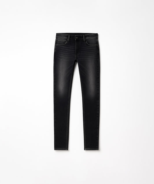 Denim Straight Leg Jeans