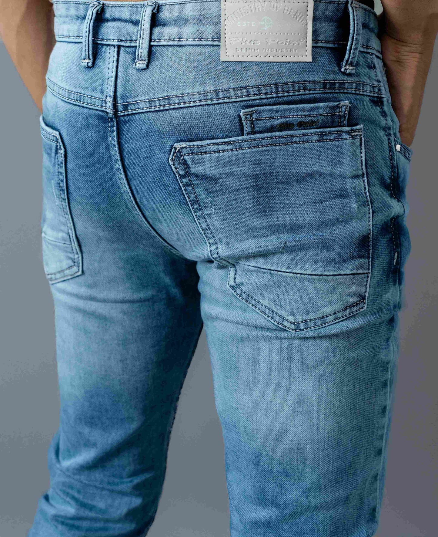 Pocket Denim Jeans