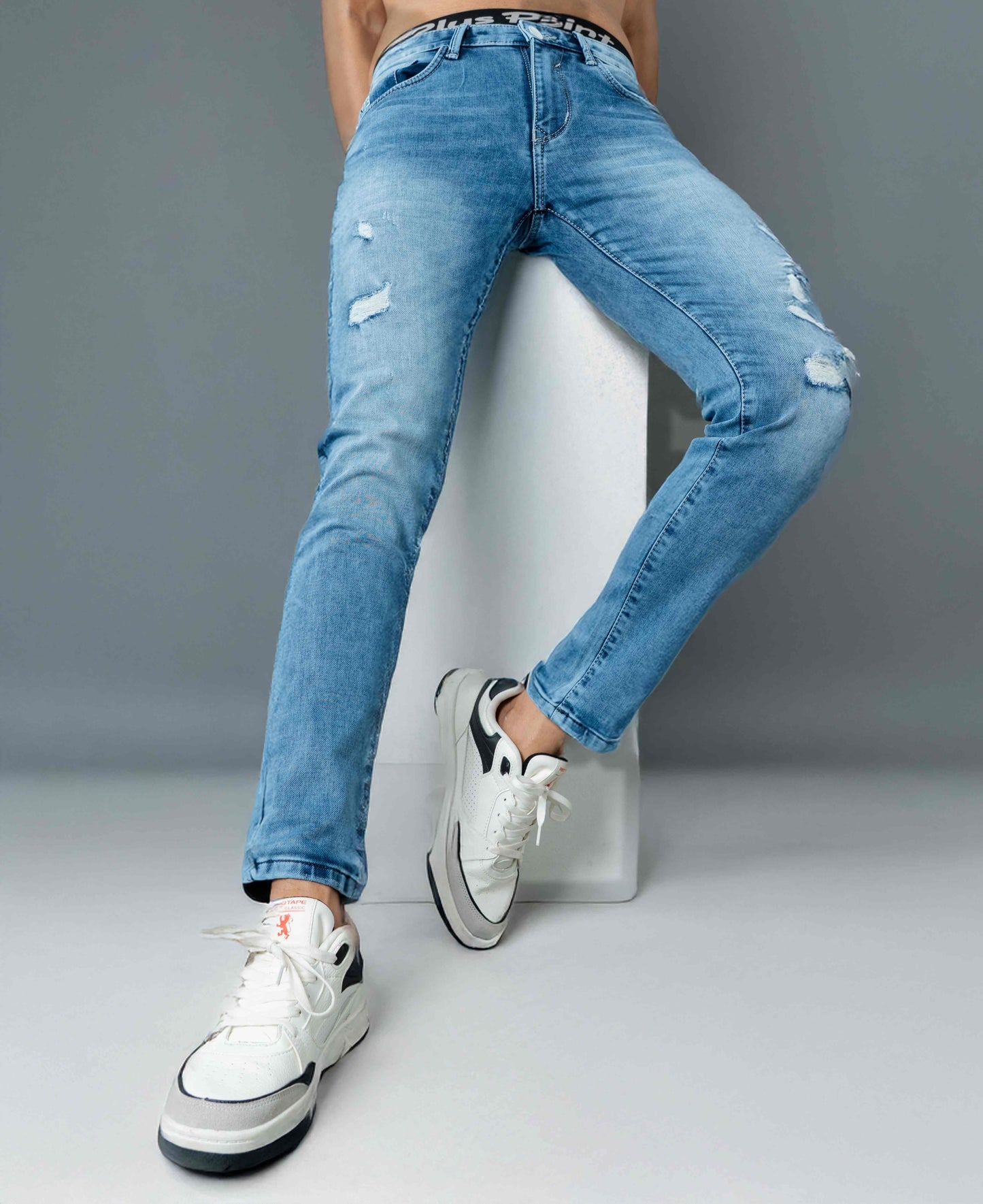 Pocket Denim Jeans