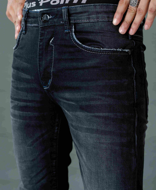 Denim Straight Leg Jeans