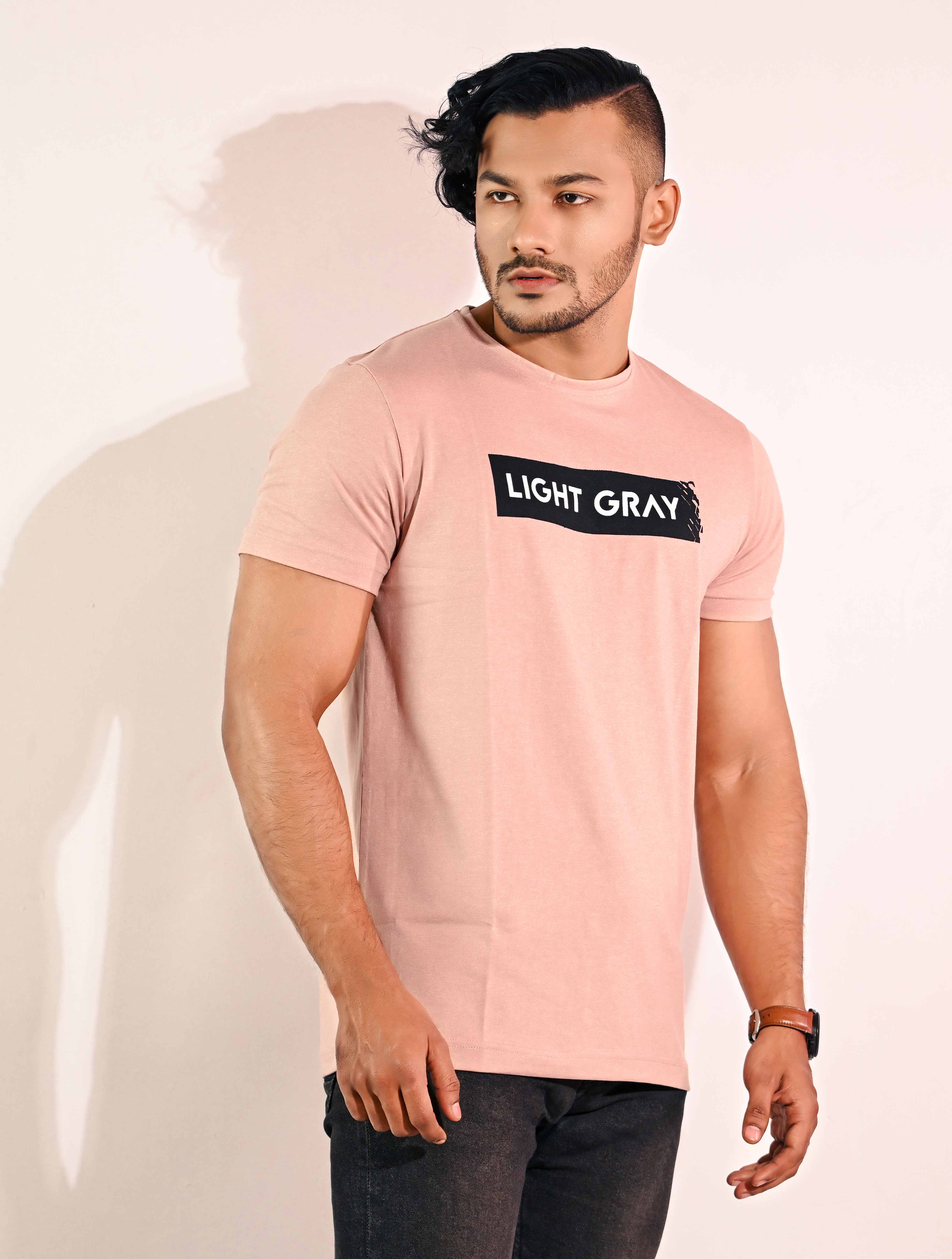 Comfy Cotton Short Sleeve Tee for Men