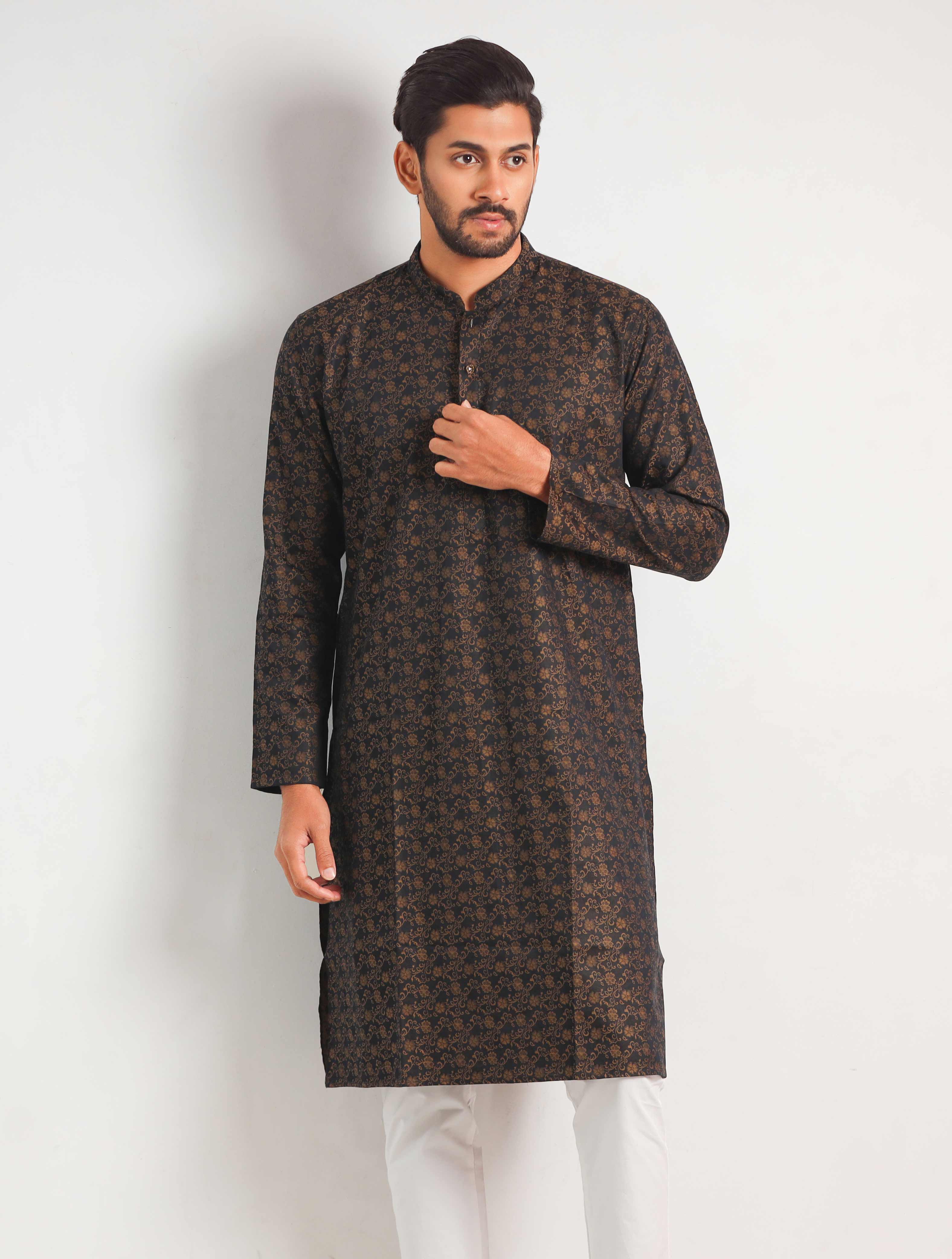 Textured Eid Panjabi 2023 For Men