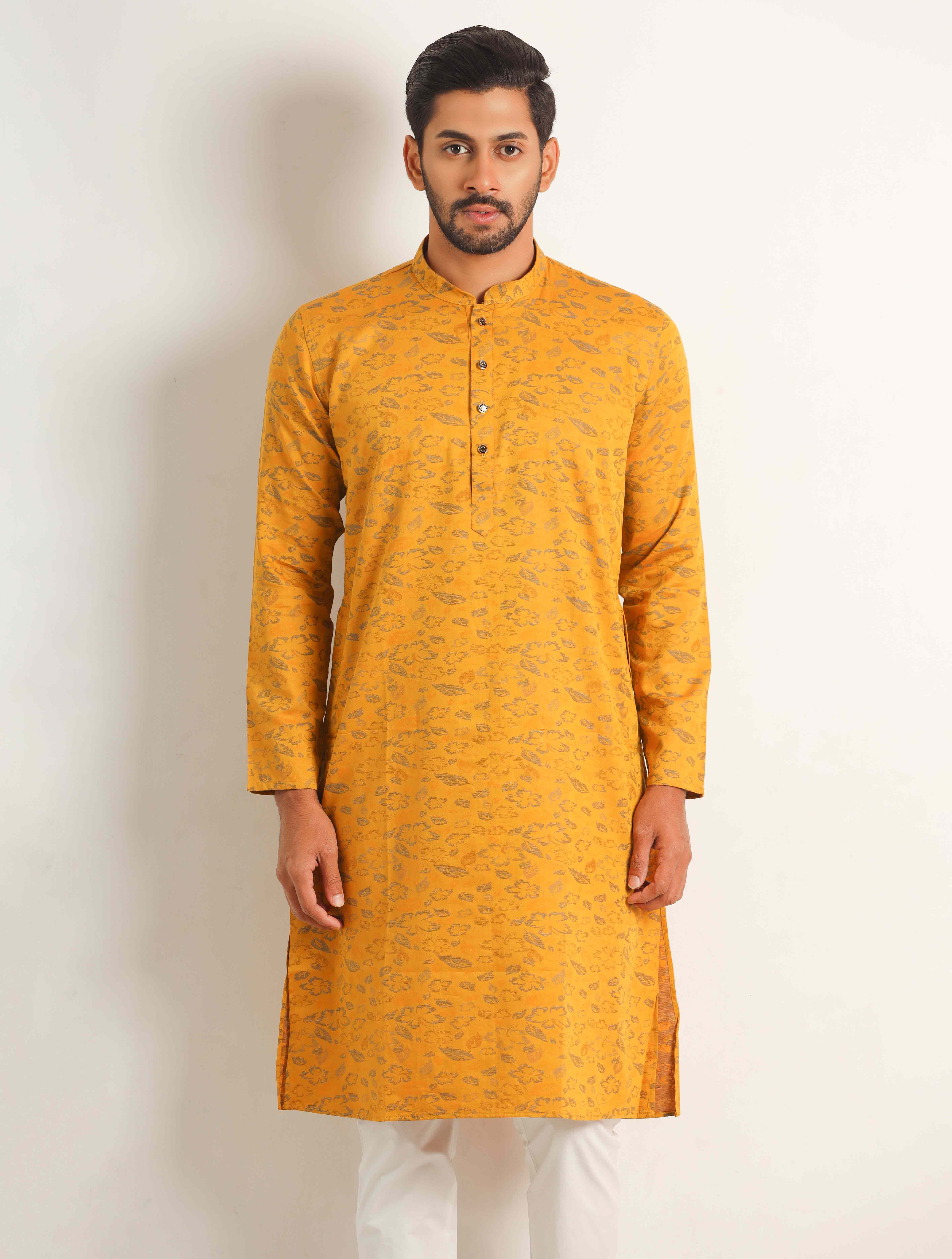 Pattern Printed Eid Panjabi For Men