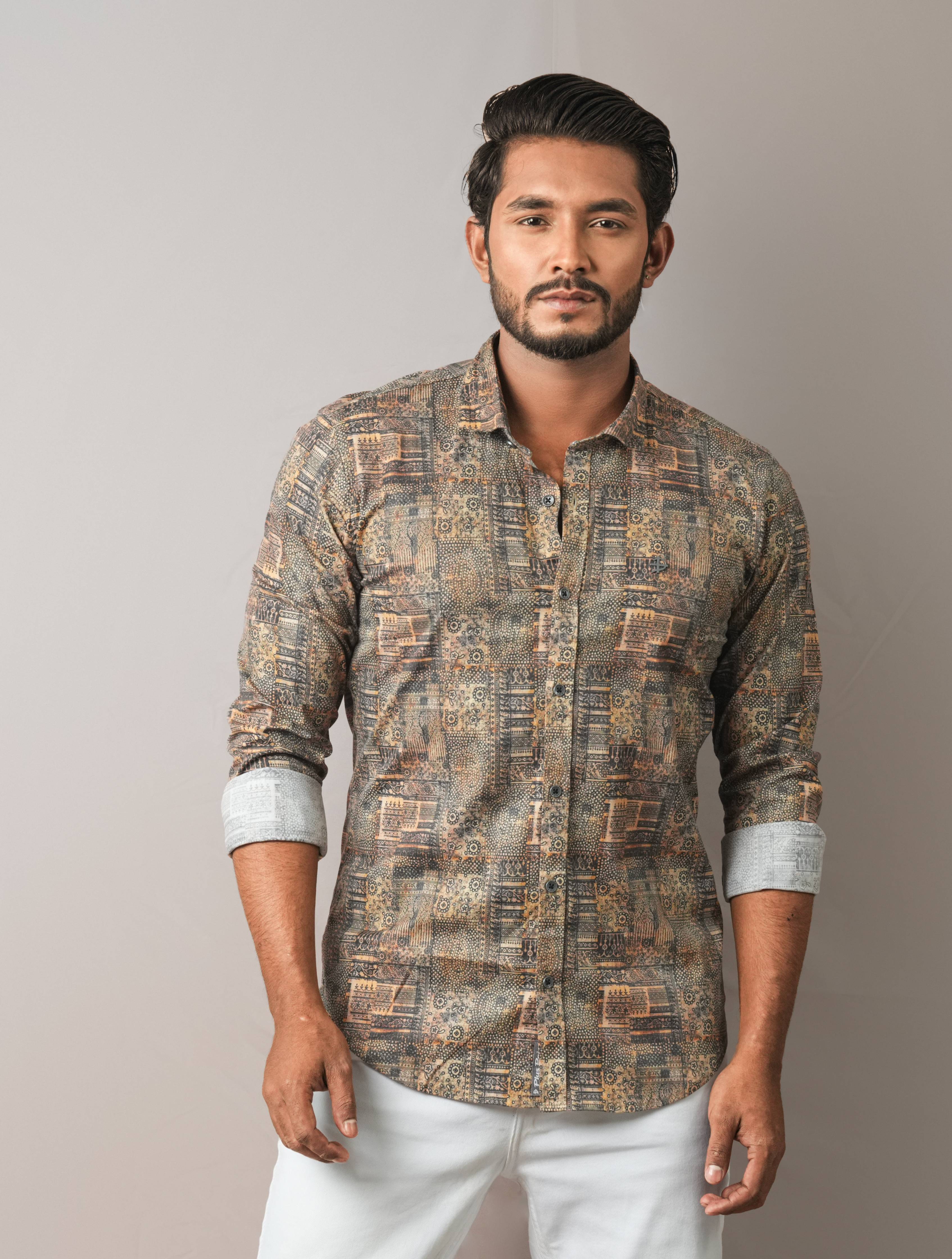 MENS-CASUAL SHIRT FOR EID 2025