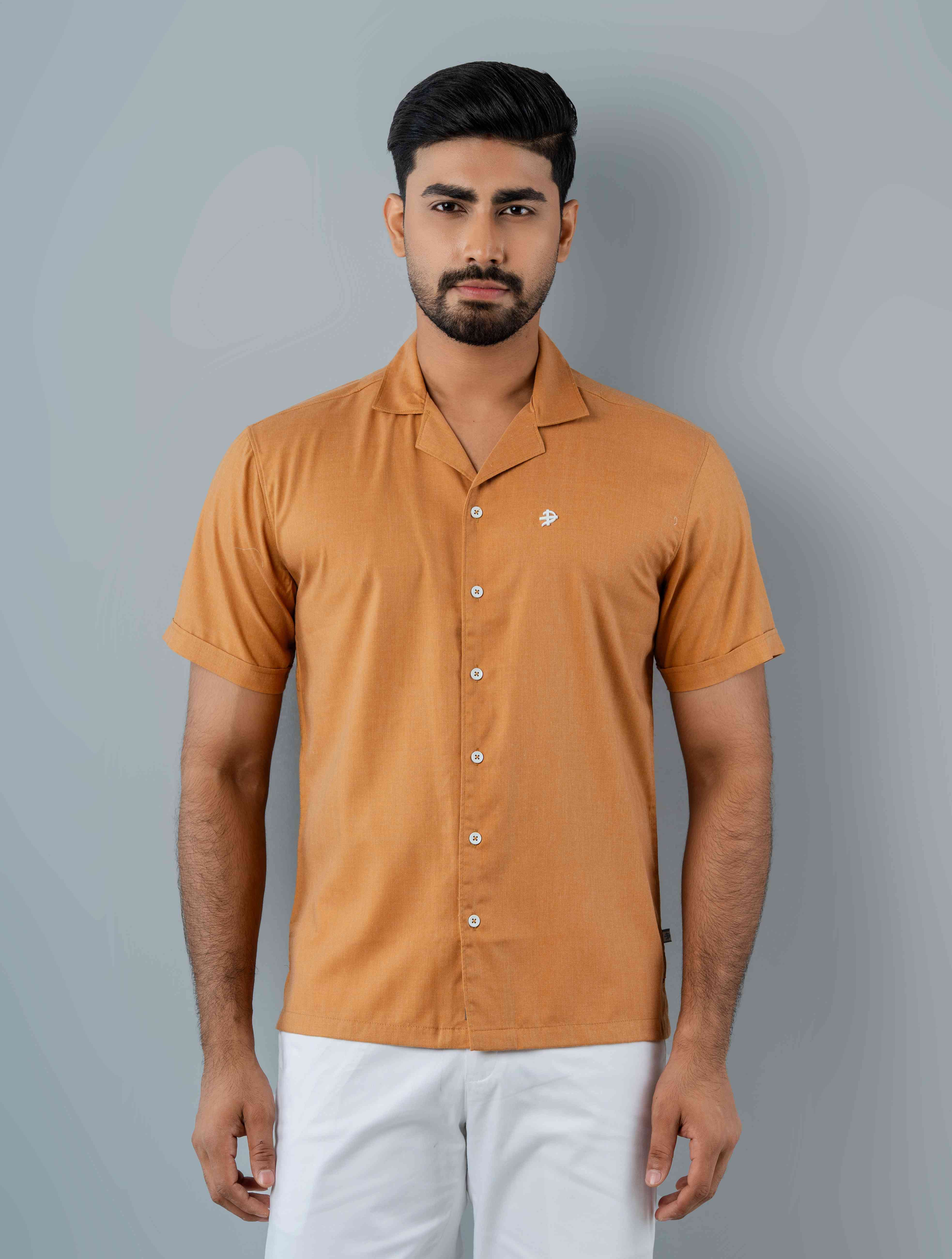 MENS CUBAN COLLAR