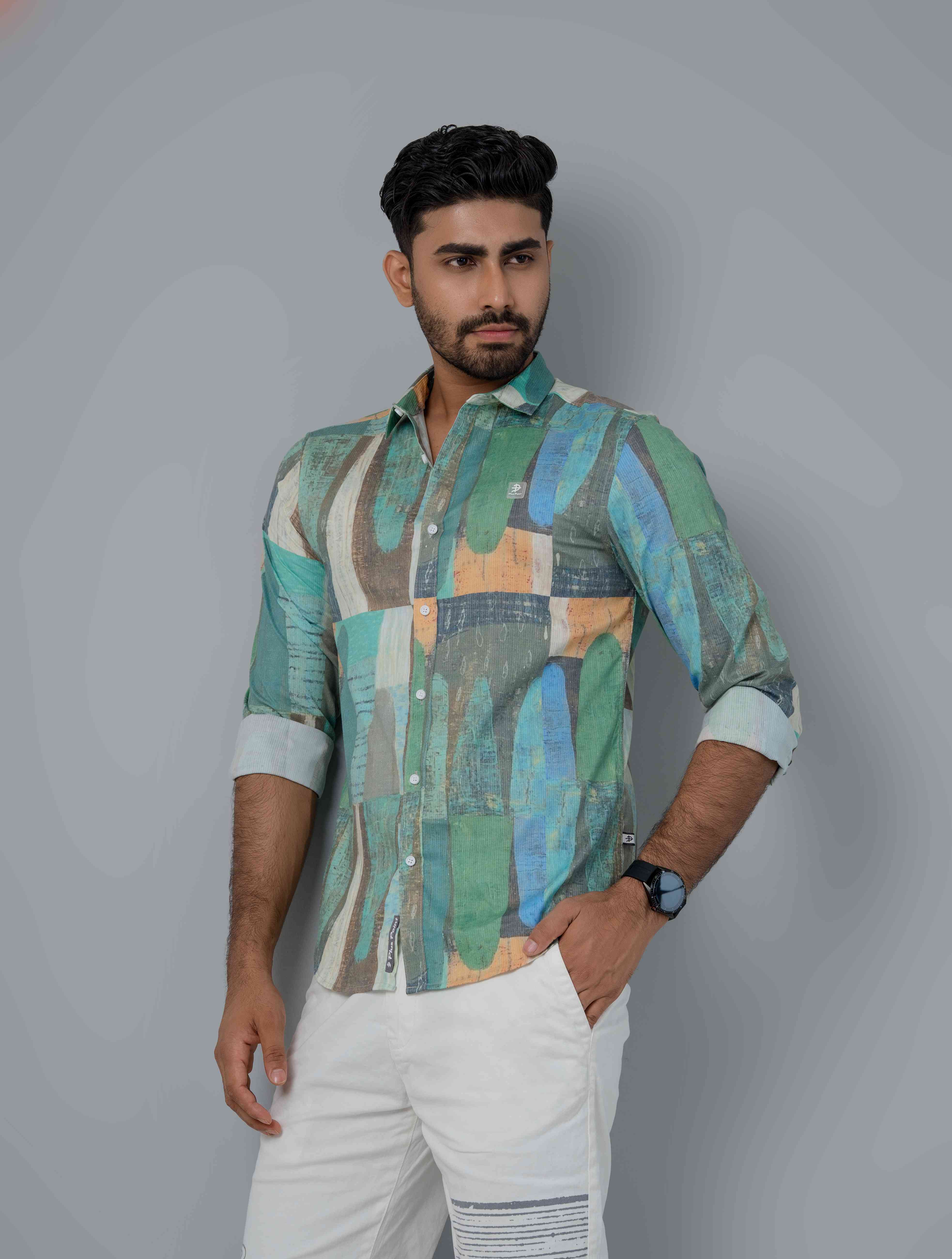 MENS-CASUAL SHIRT (F)