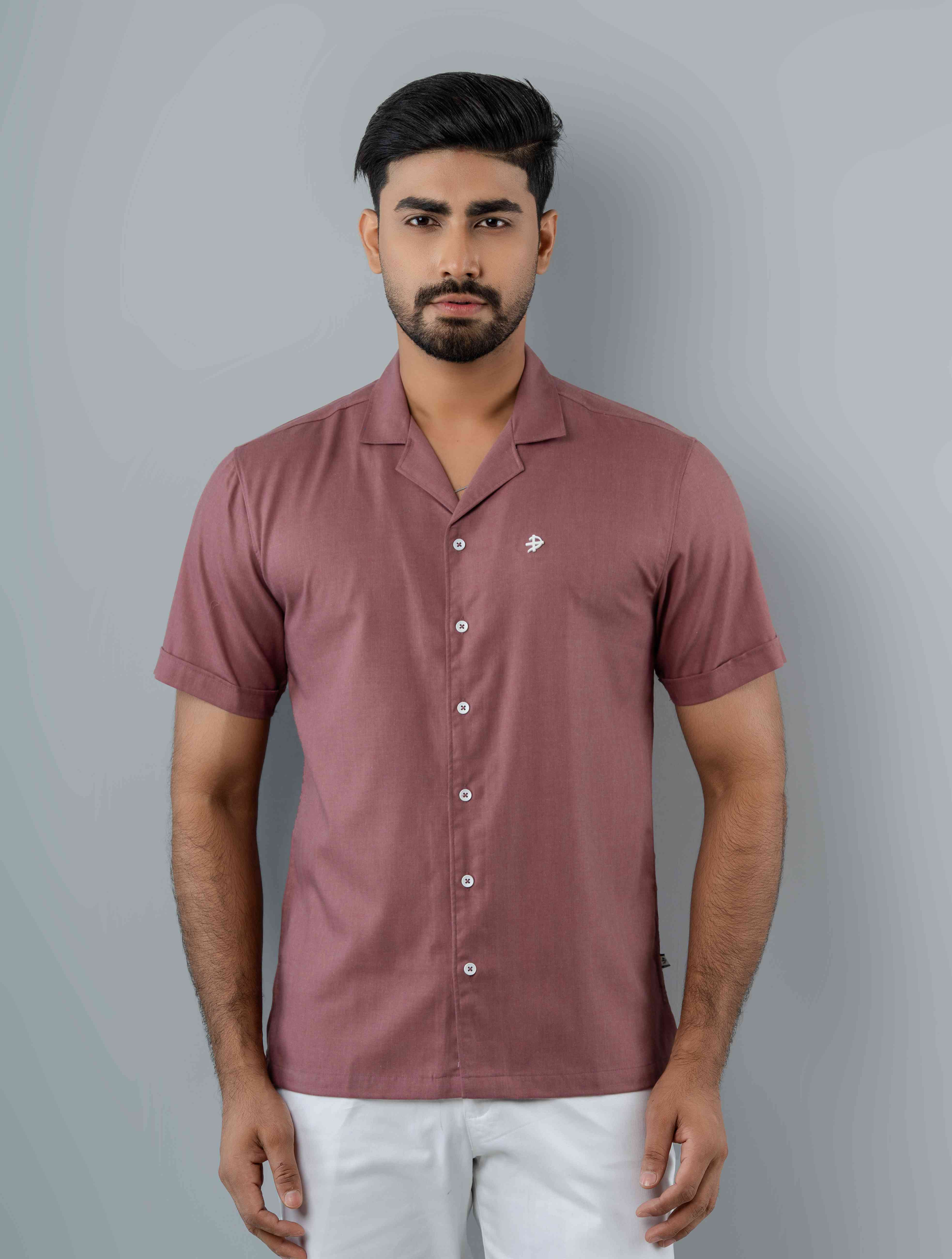 MENS CUBAN COLLAR