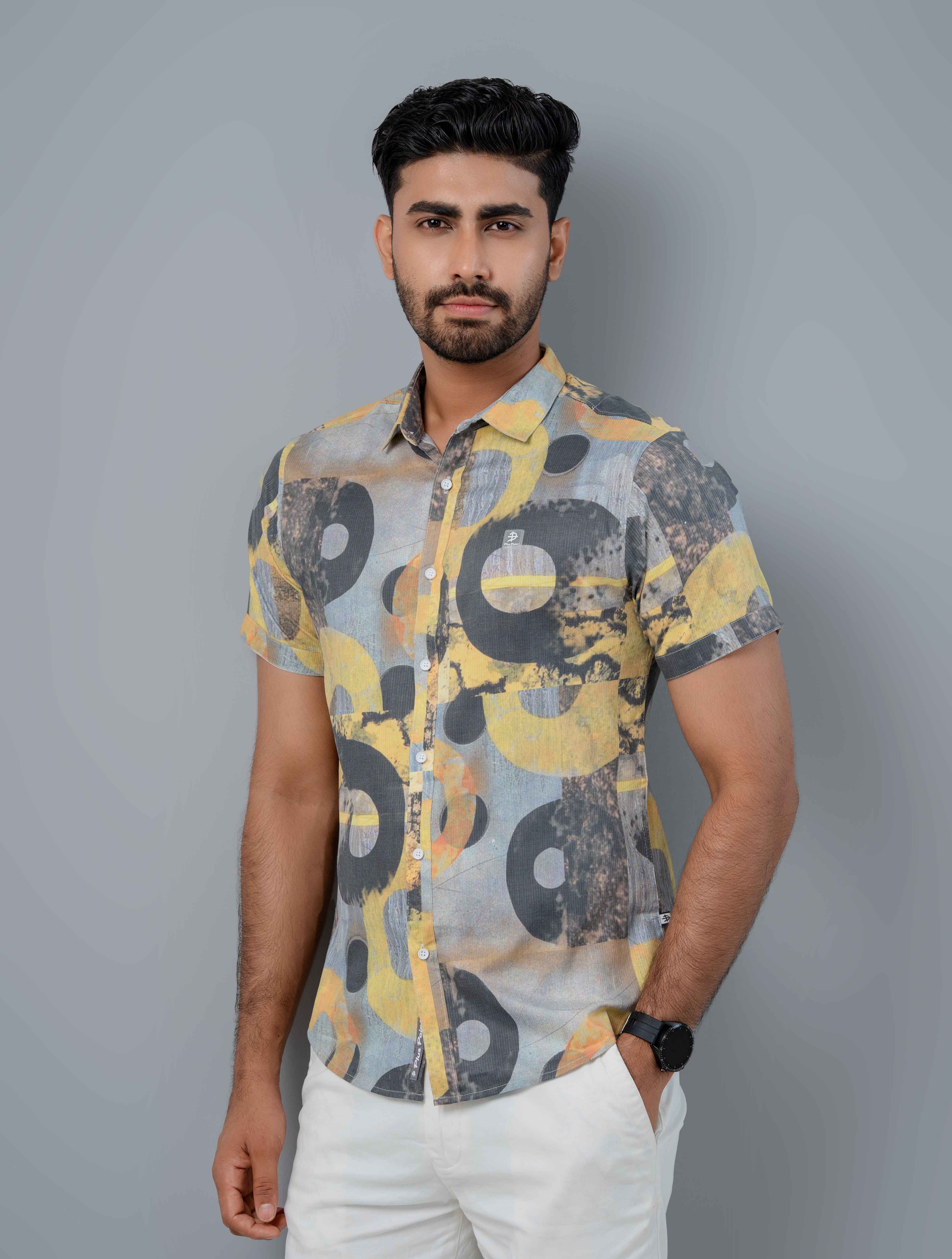 MENS-CASUAL SHIRT (H)