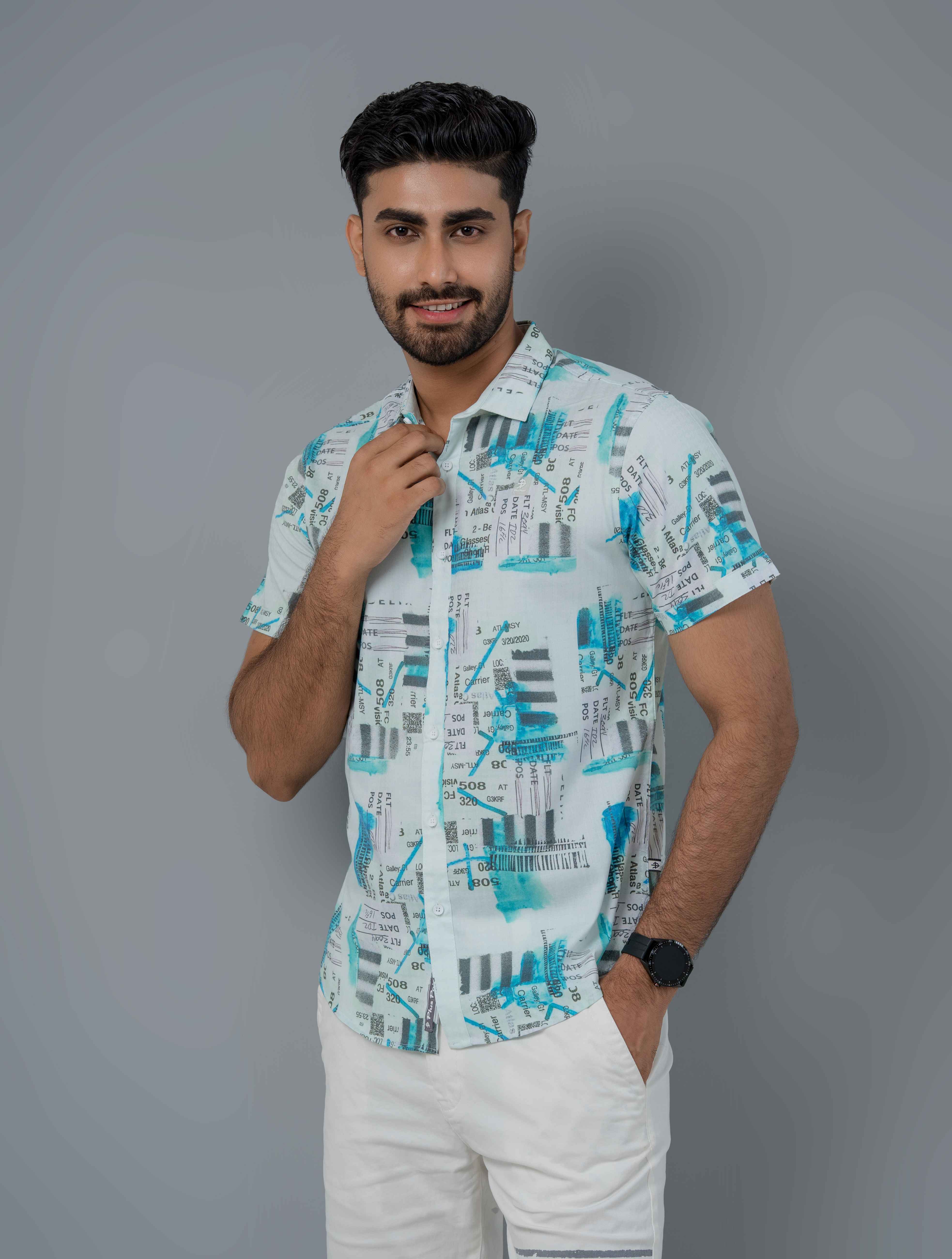 MENS-CASUAL SHIRT (H)