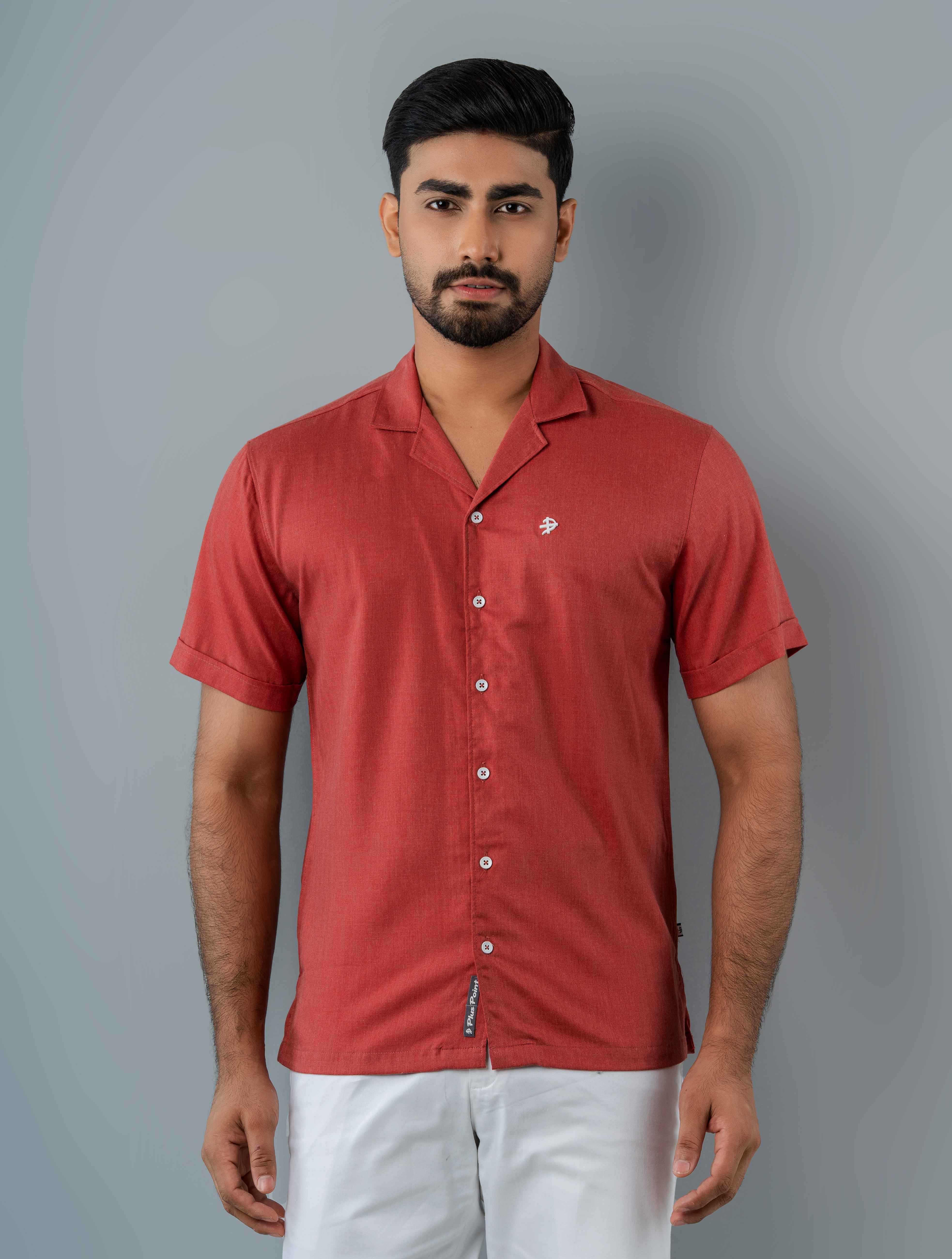 MENS CUBAN COLLAR