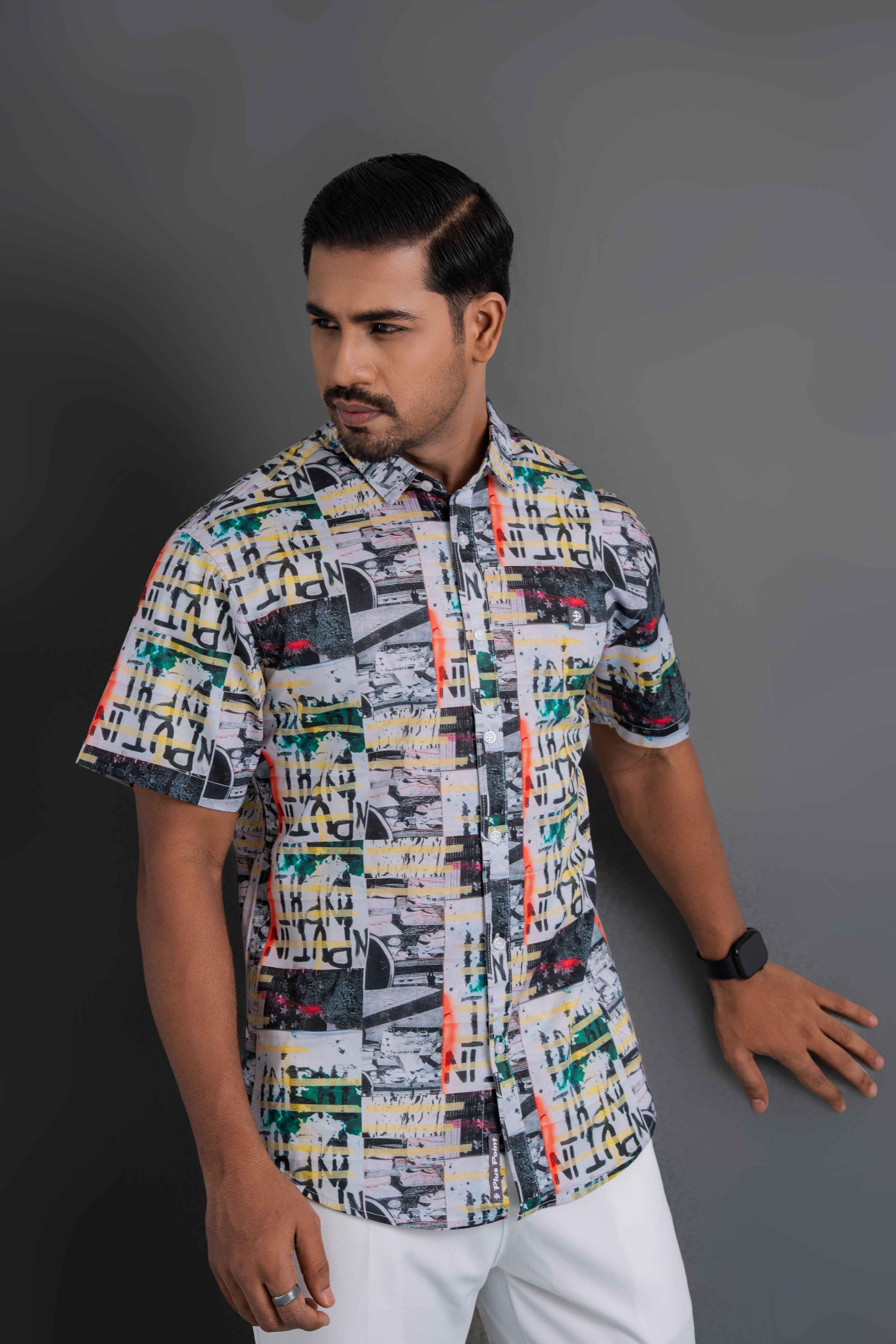 MENS HALF SLEEVE CASUAL SHIRT