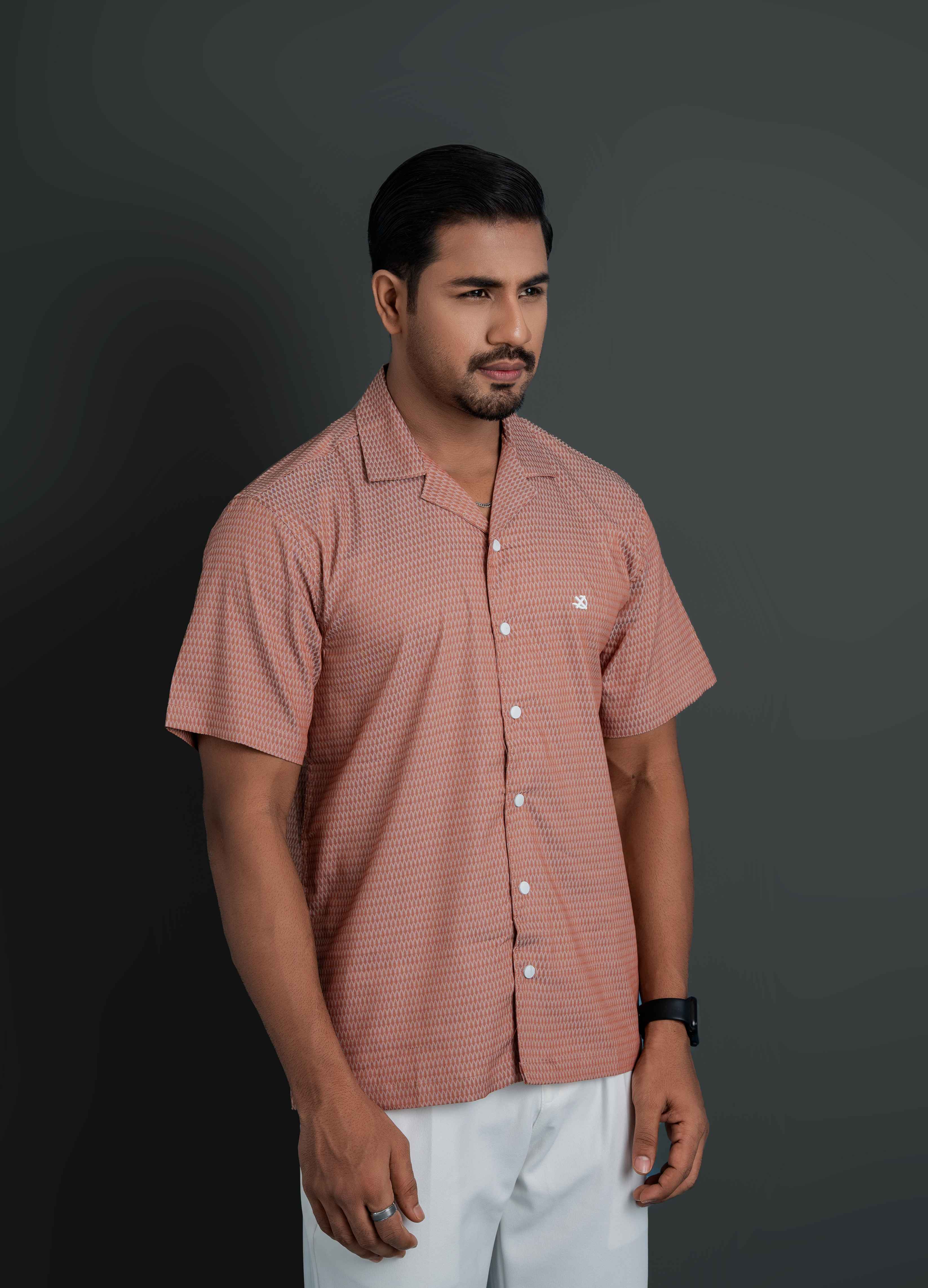 MENS CUBAN COLLAR