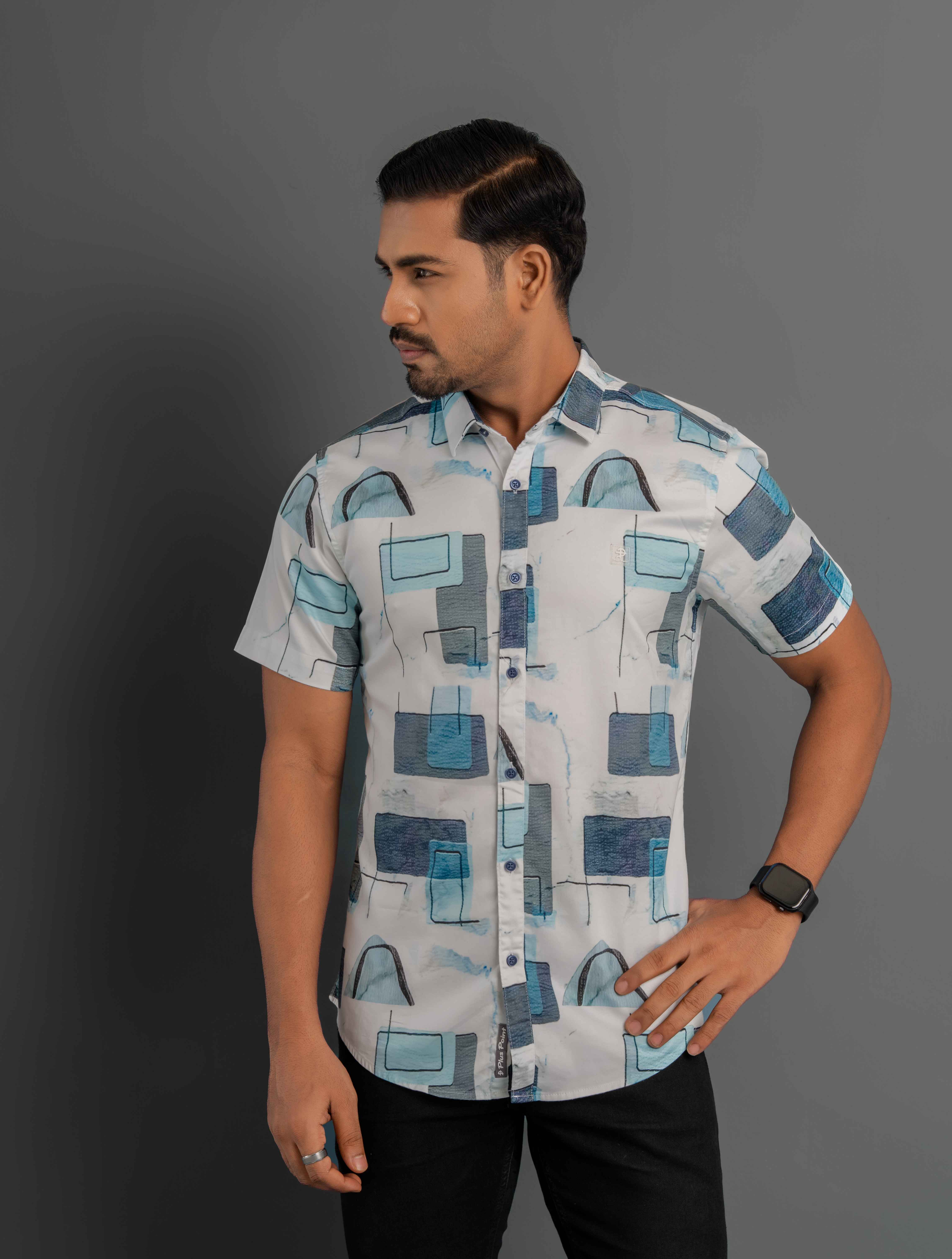 MENS HALF SLEEVE CASUAL SHIRT