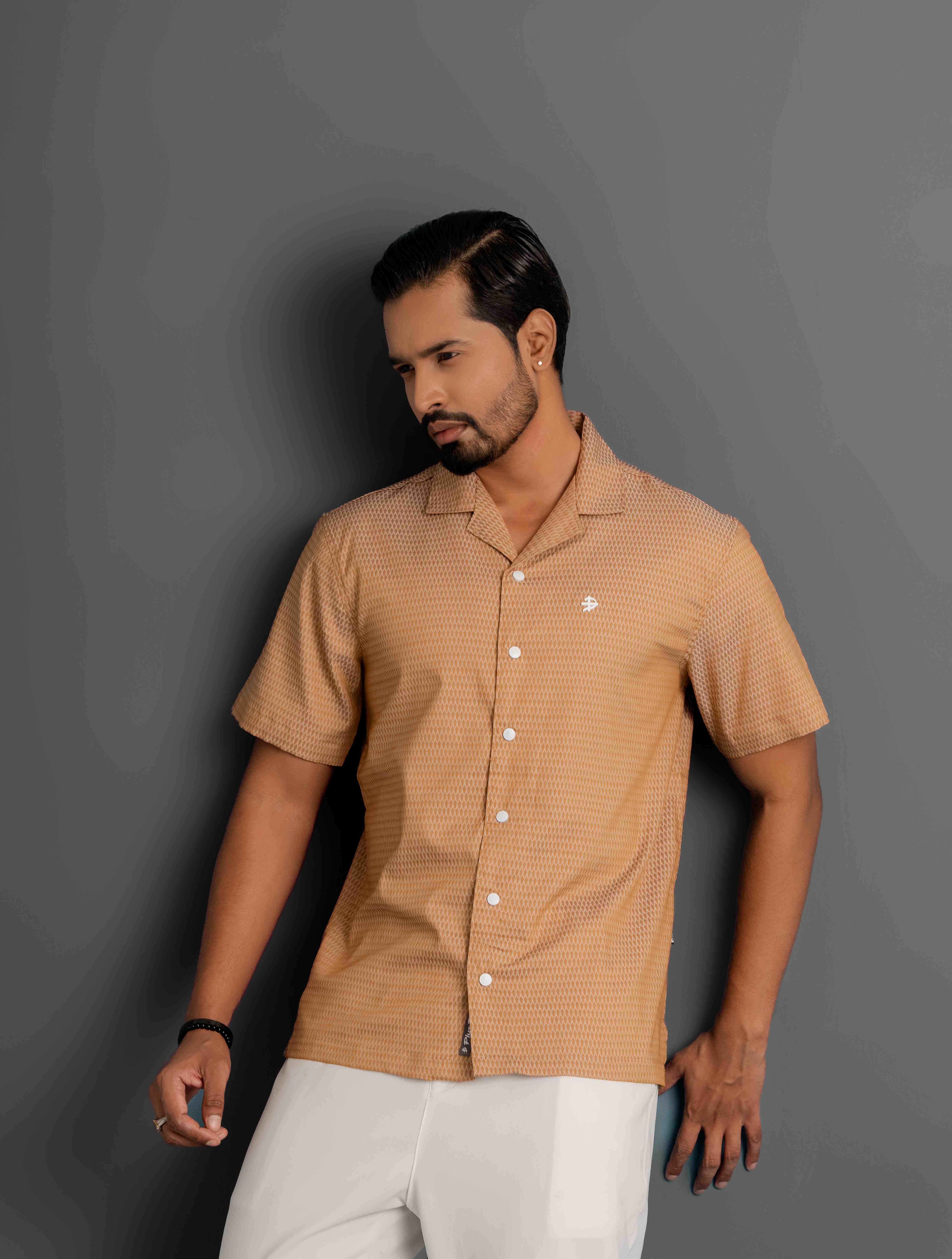 MENS CUBAN COLLAR
