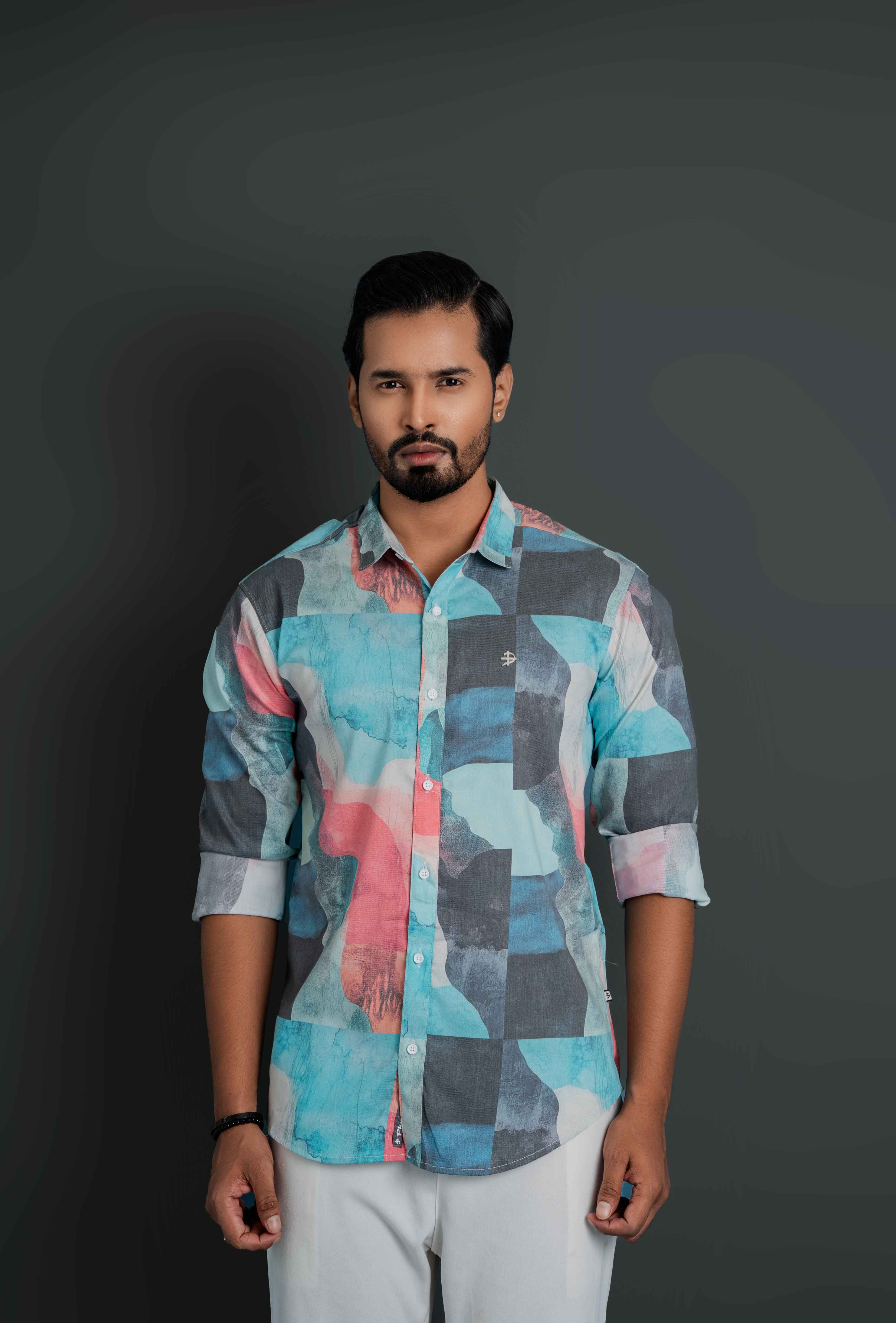 MENS FULL SLEEVE CASUAL SHIRT