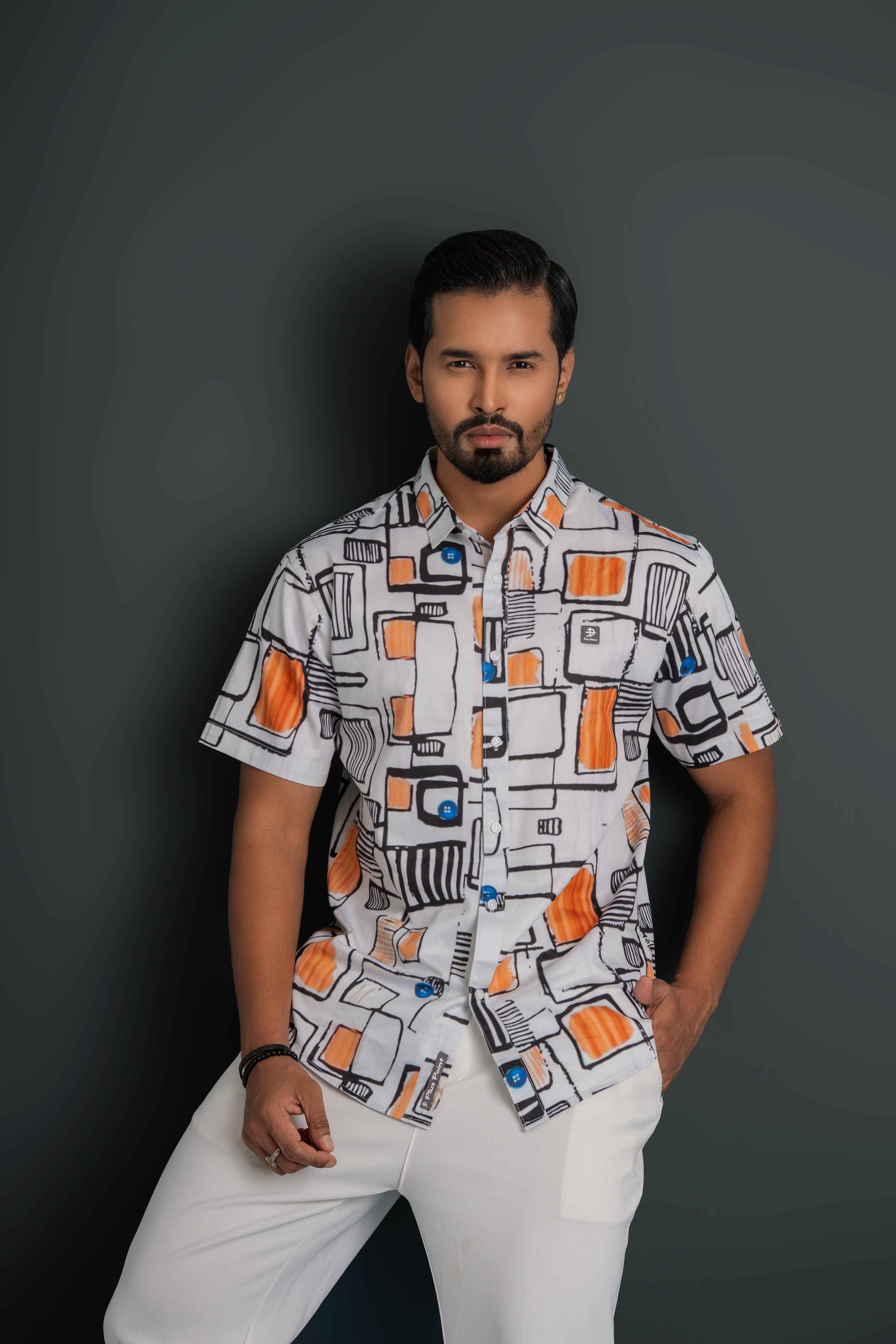 MENS HALF SLEEVE CASUAL SHIRT