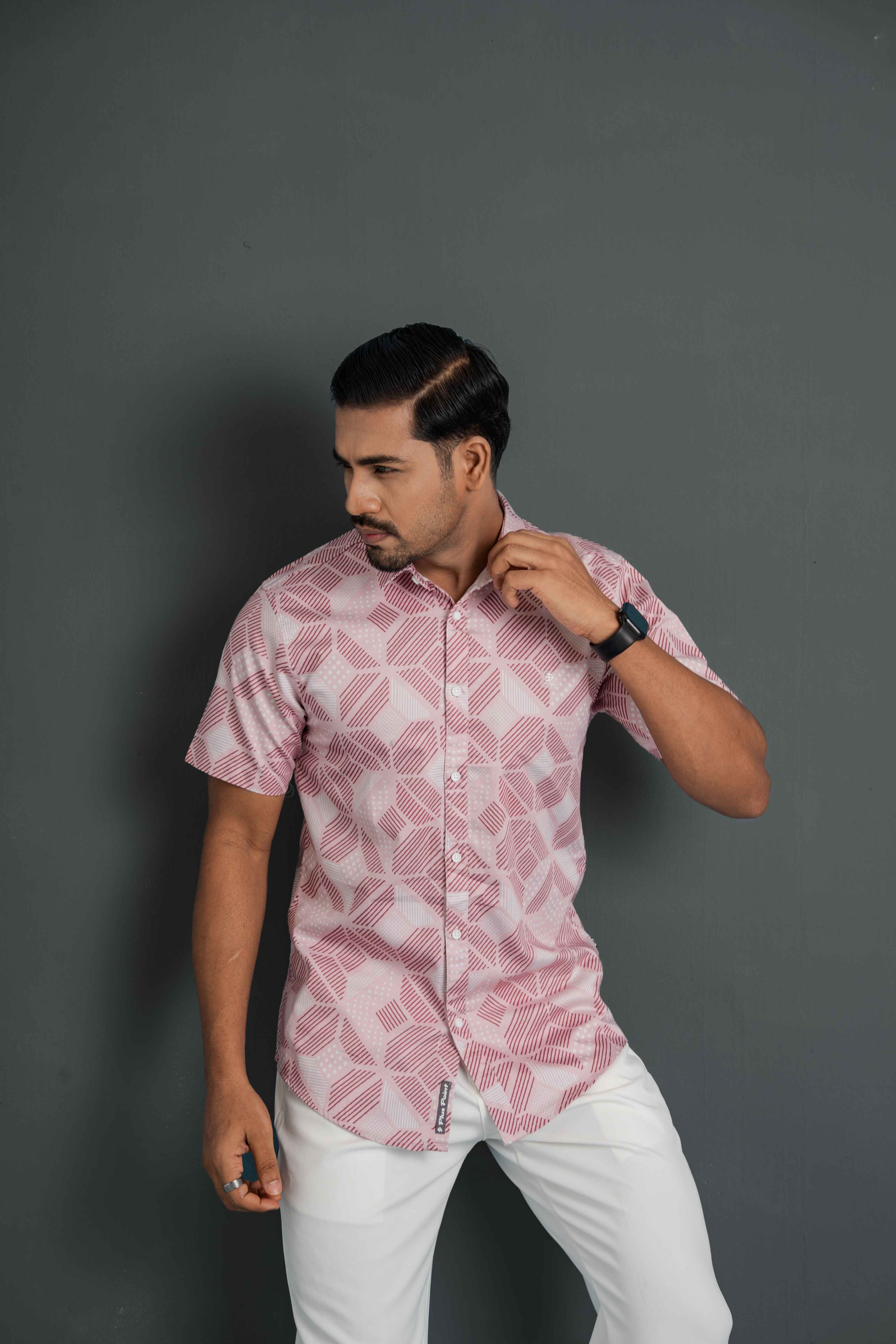 MENS HALF SLEEVE CASUAL SHIRT