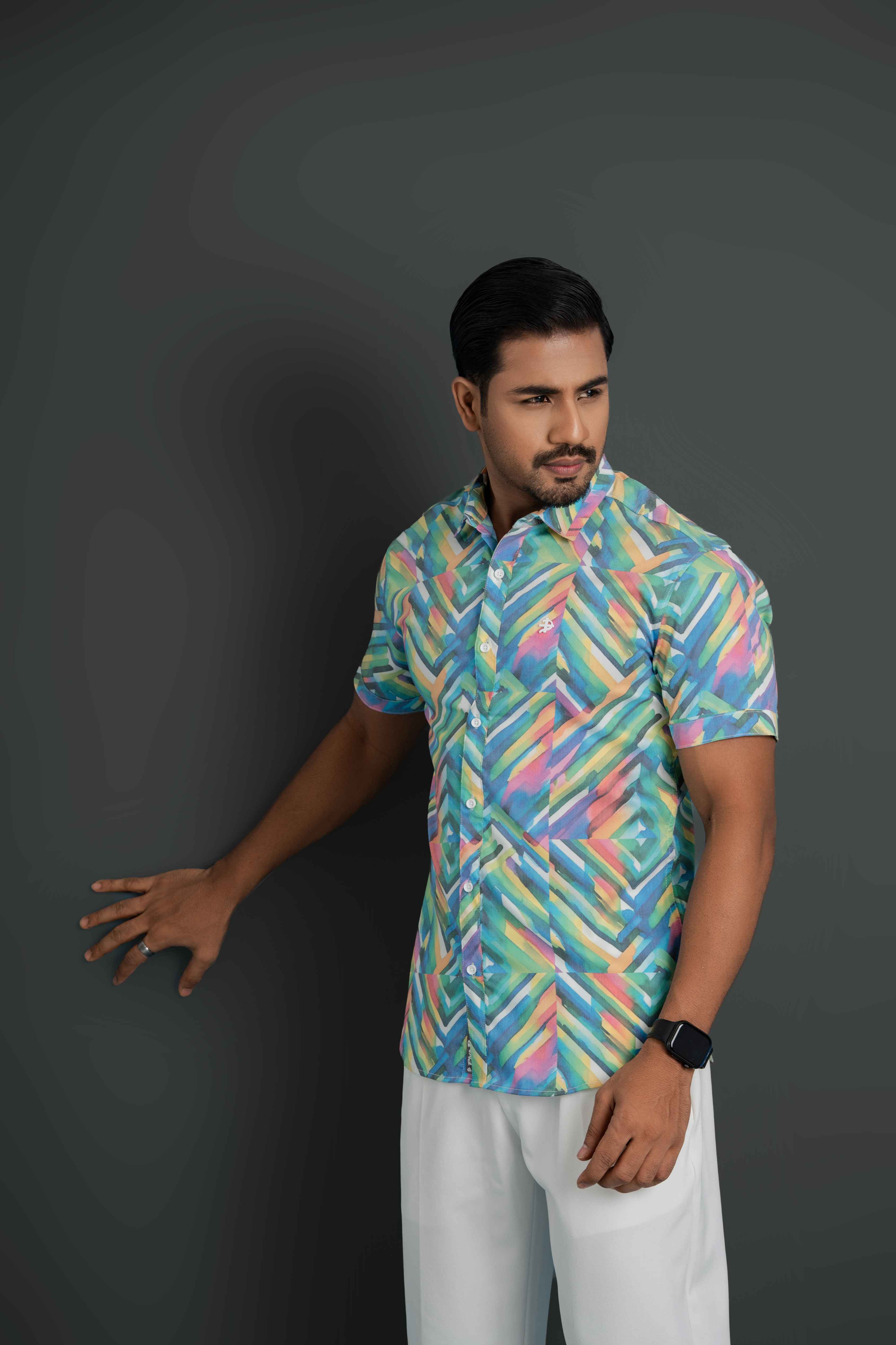 MENS HALF SLEEVE CASUAL SHIRT