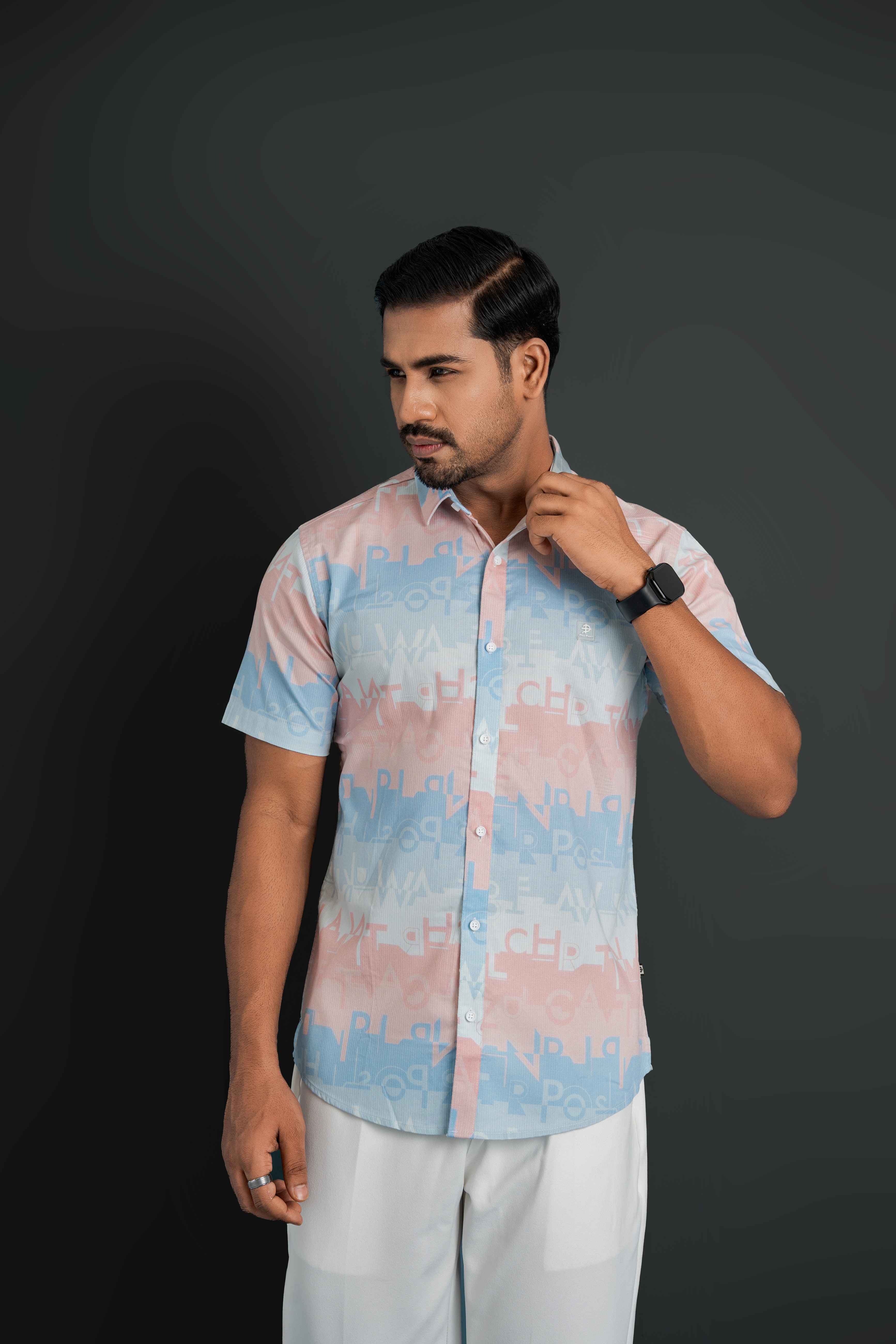 MENS HALF SLEEVE CASUAL SHIRT