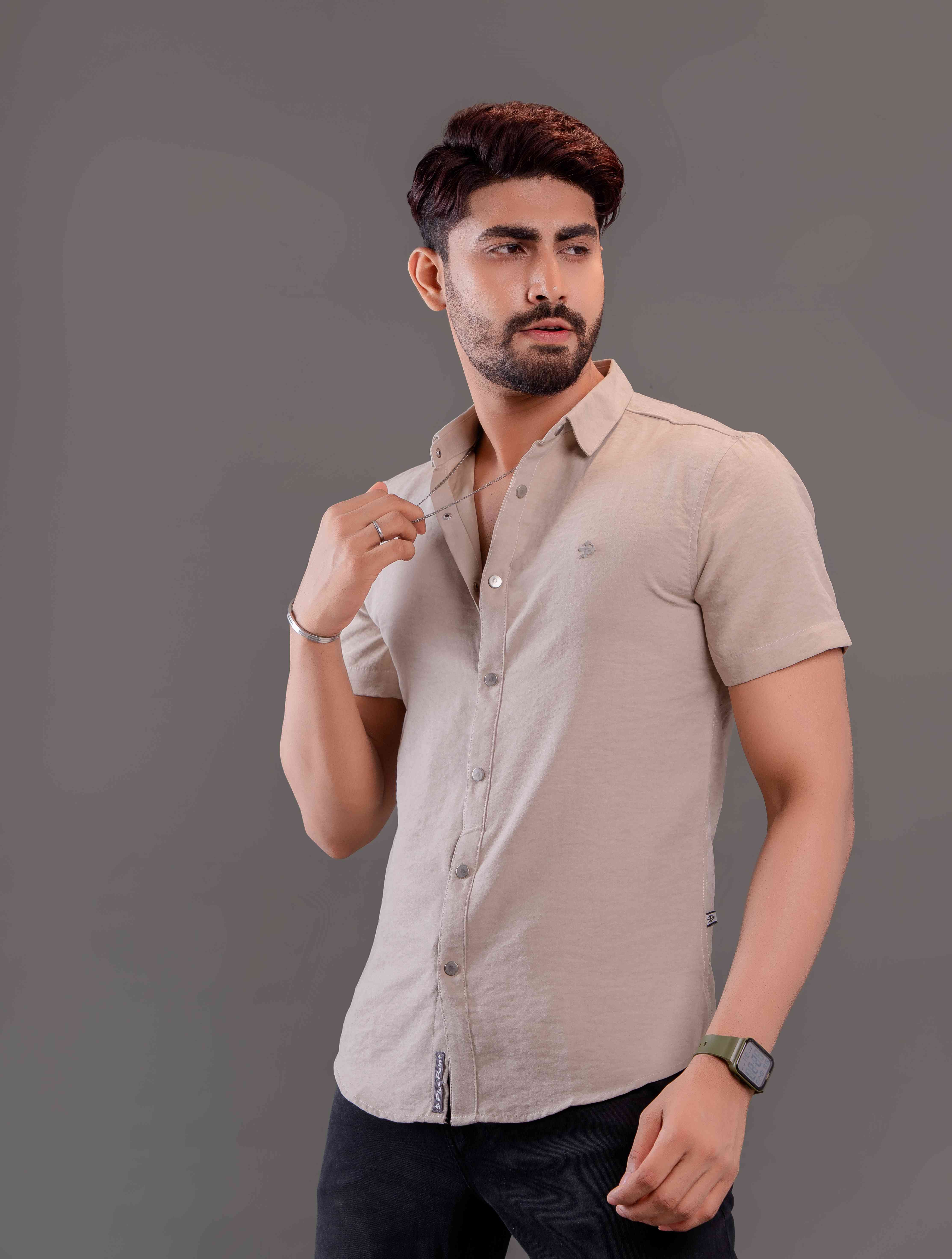 MENS HALF SLEEVE CASUAL SHIRT