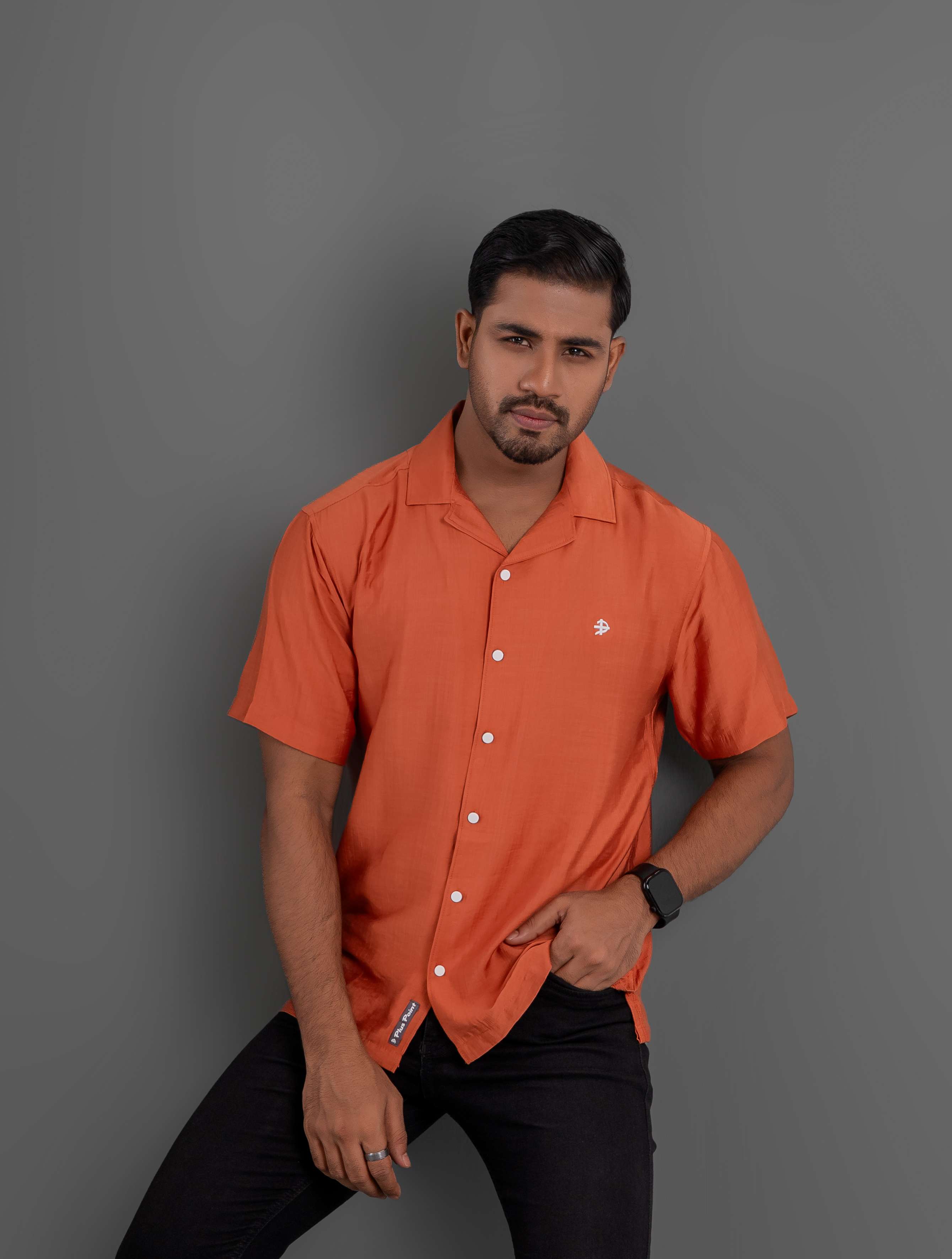 MENS CUBAN COLLAR
