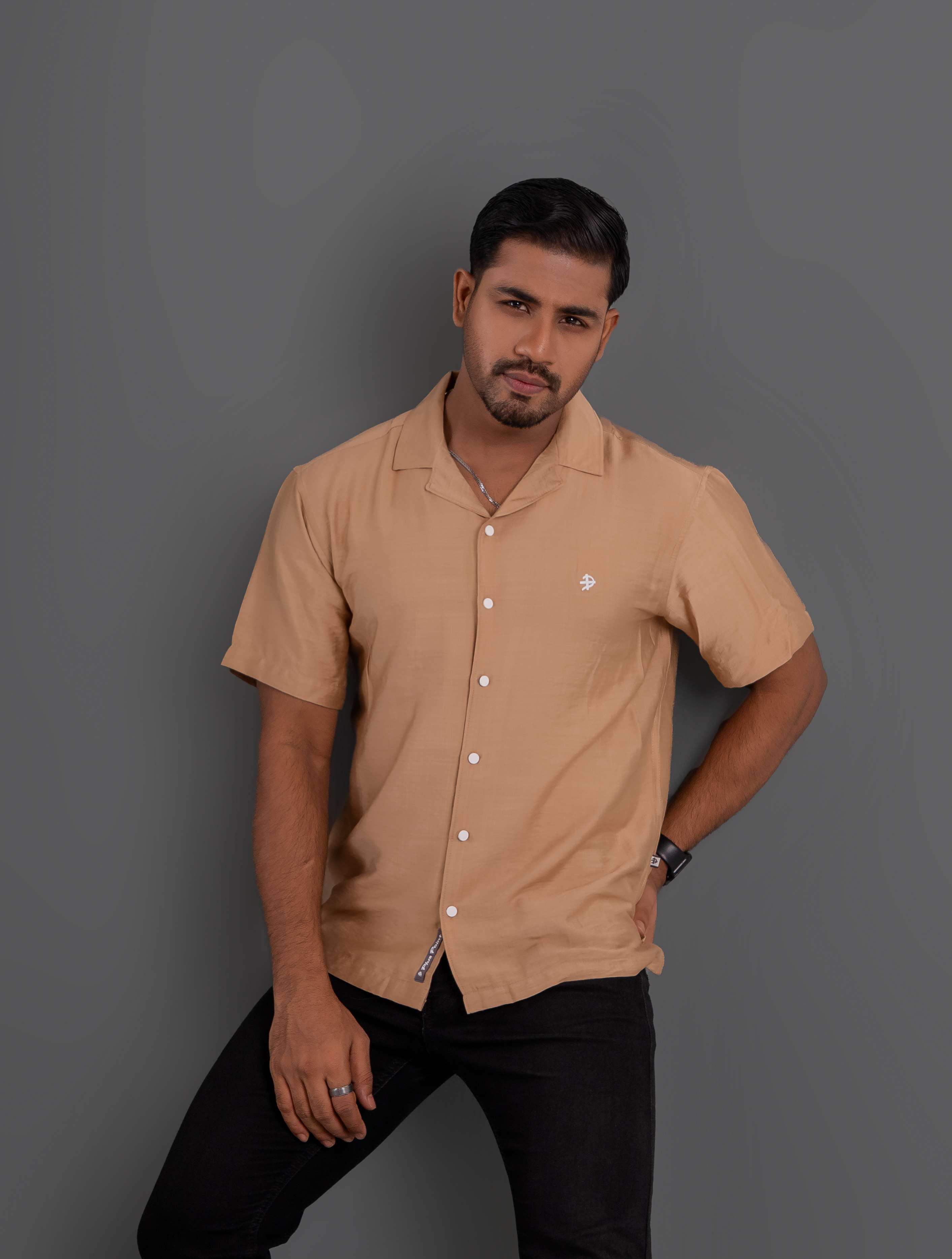 MENS CUBAN COLLAR