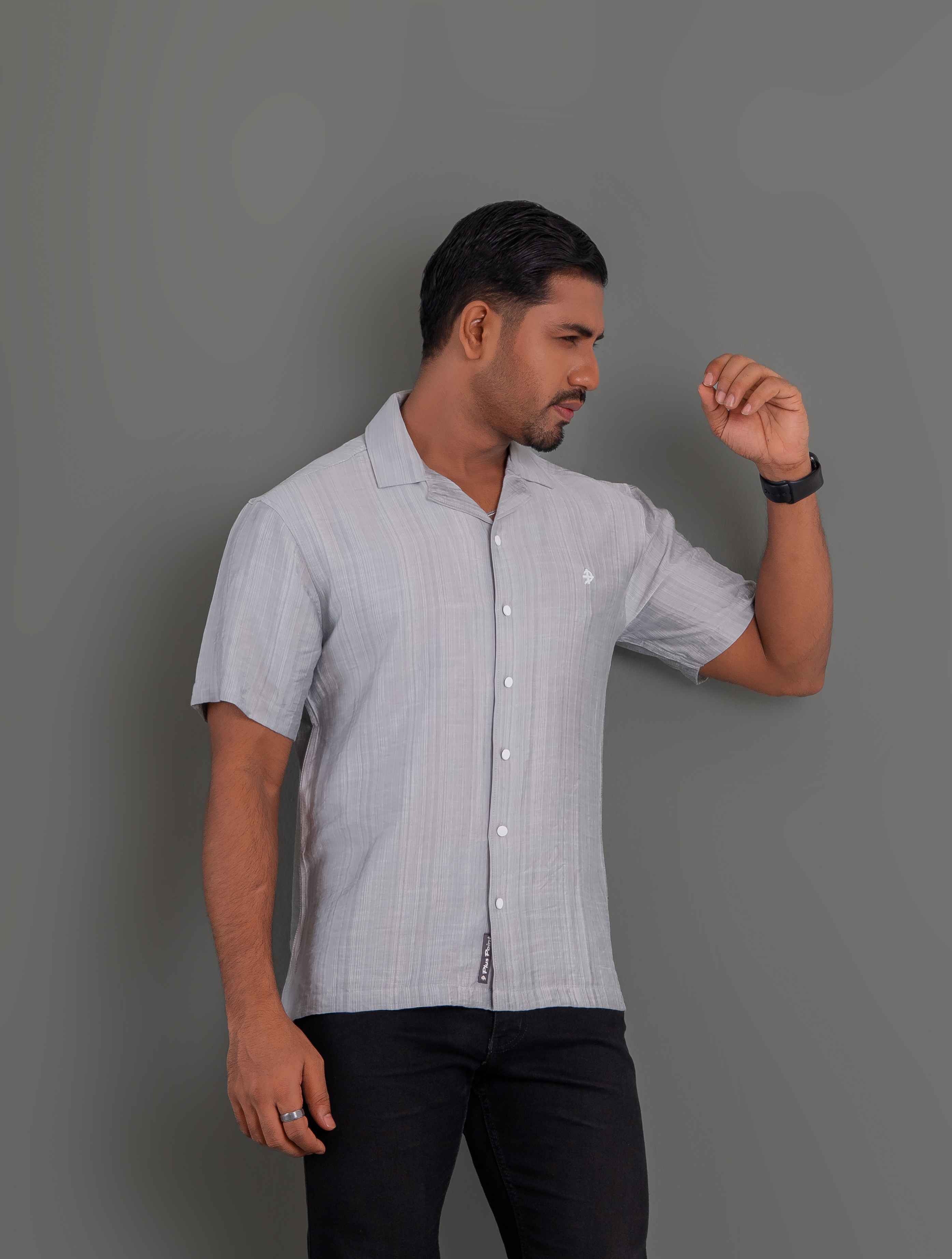 MENS CUBAN COLLAR