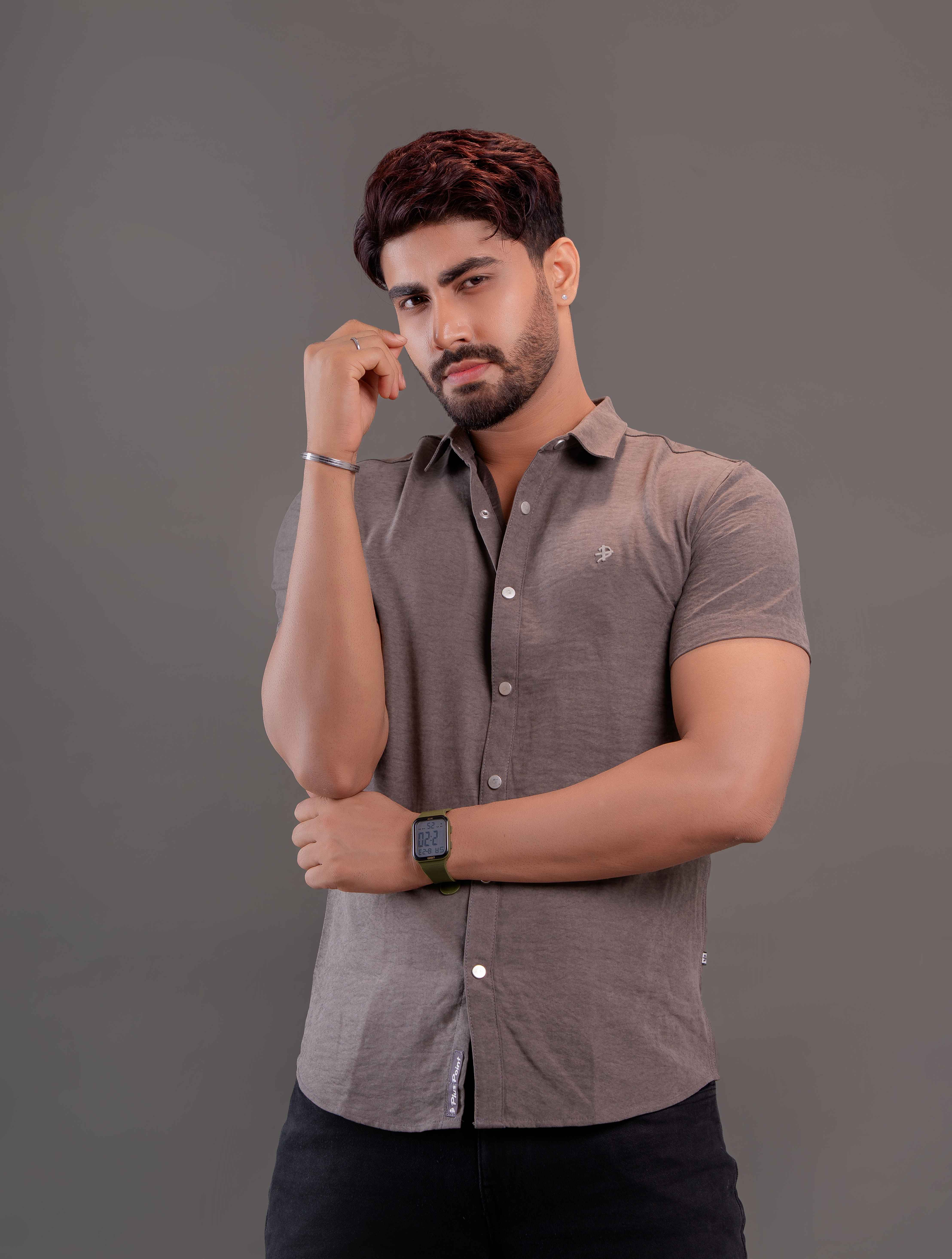 MENS HALF SLEEVE CASUAL SHIRT