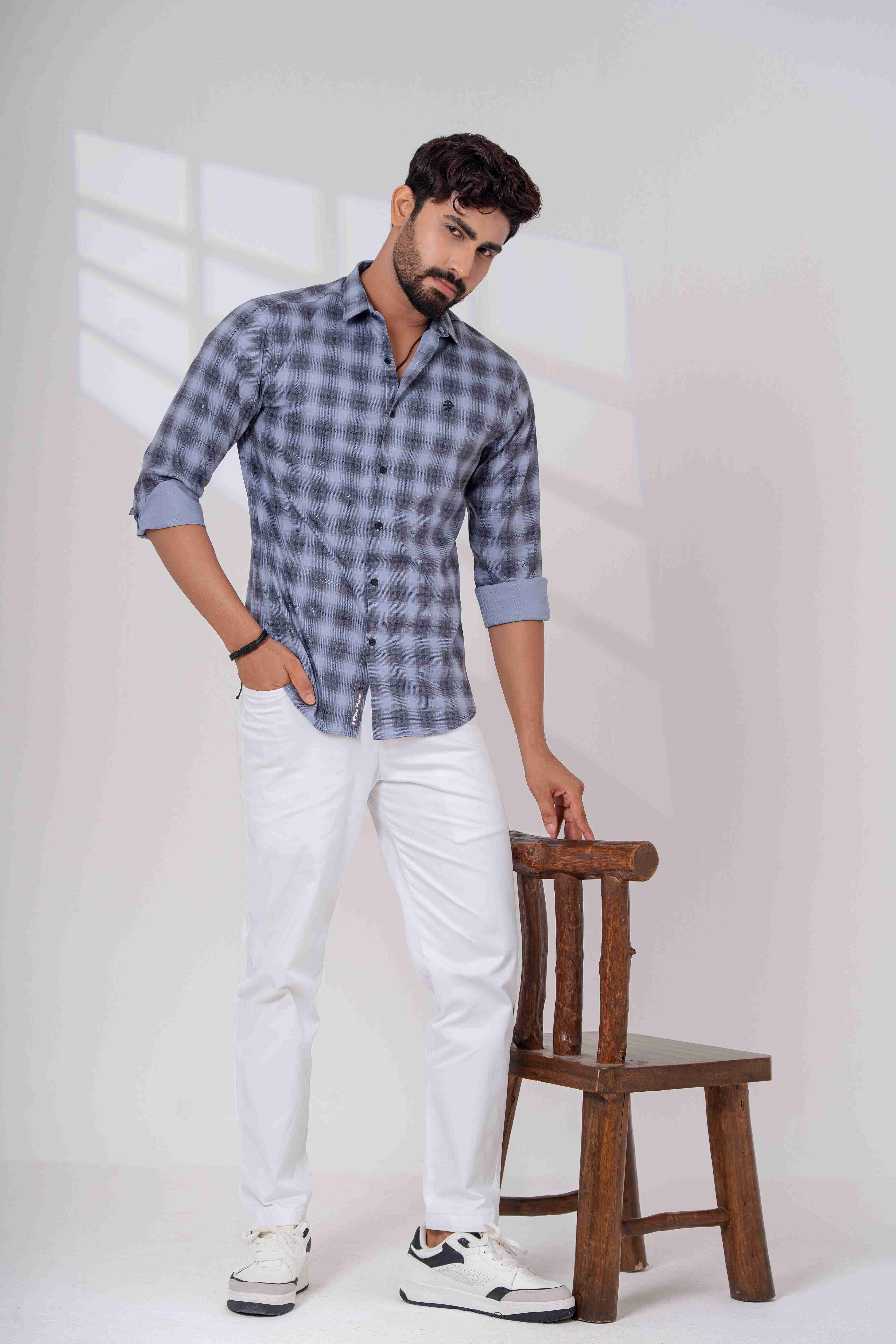 MENS-CASUAL SHIRT (F)