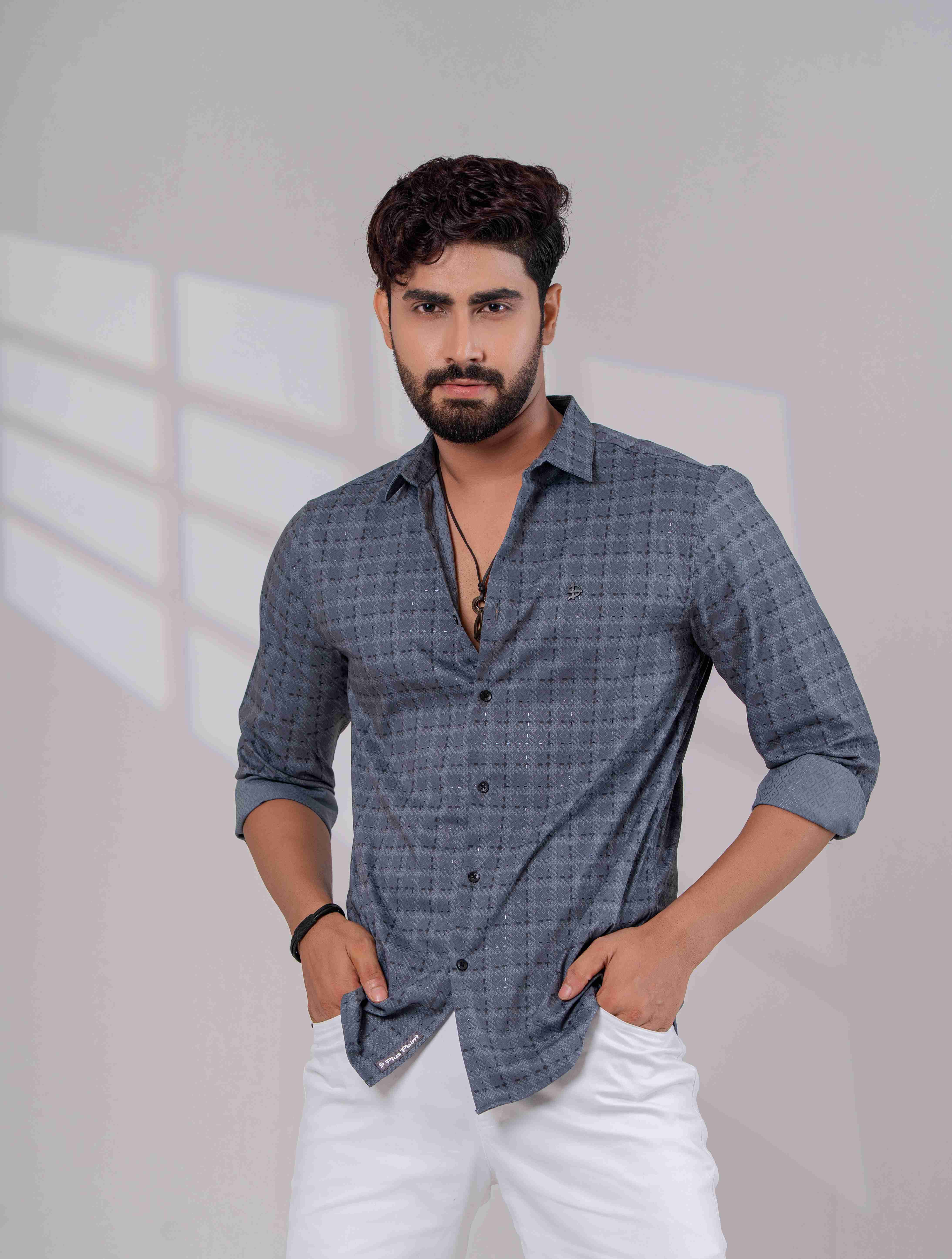 MENS-CASUAL SHIRT (F)