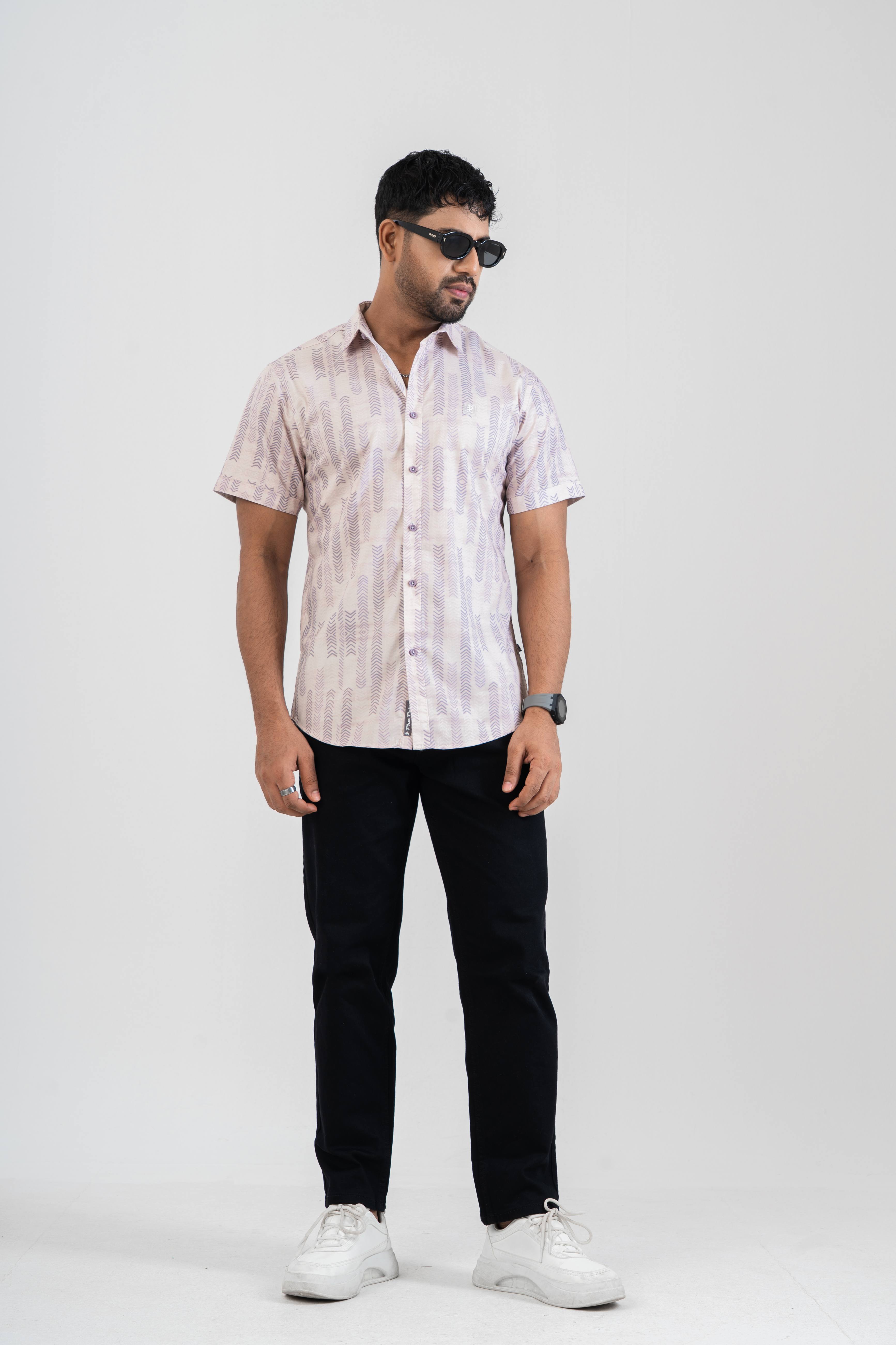 MENS HALF SLEEVE CASUAL SHIRT 