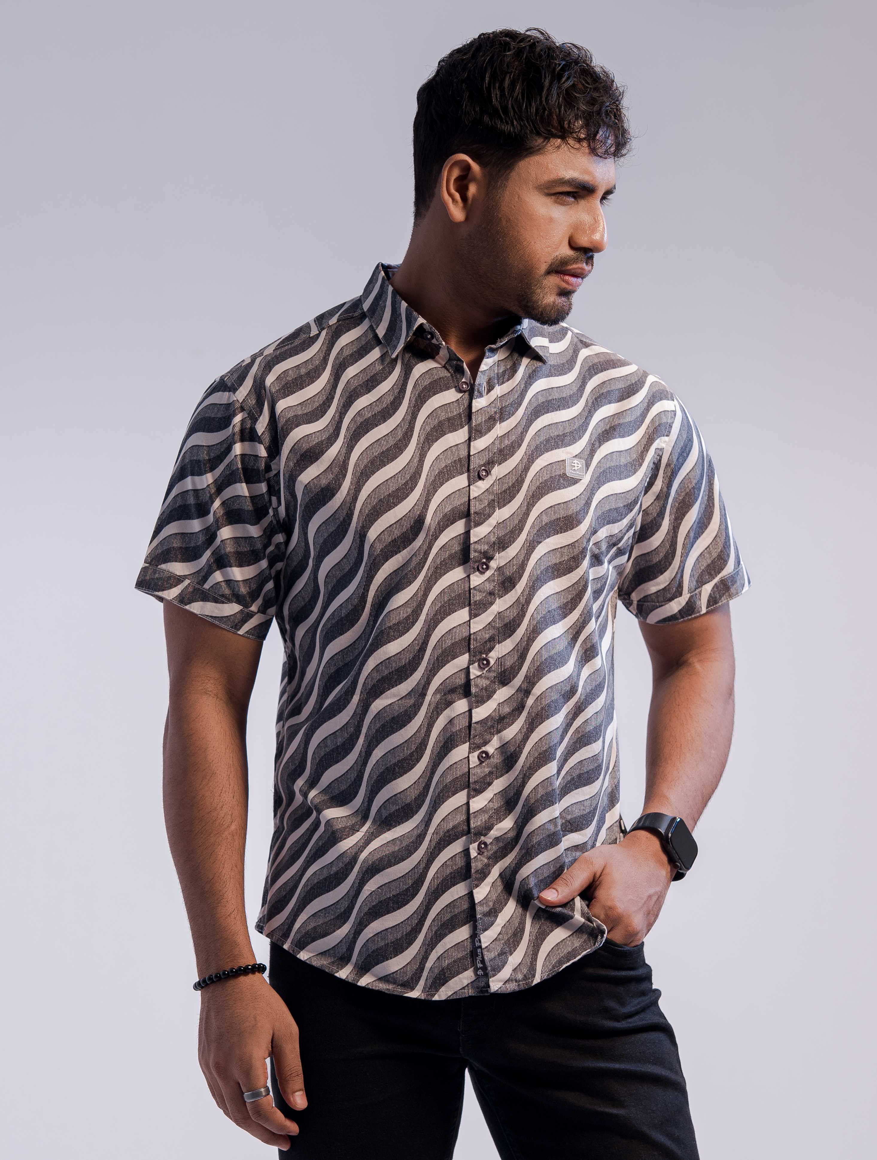 MENS HALF SLEEVE CASUAL SHIRT 