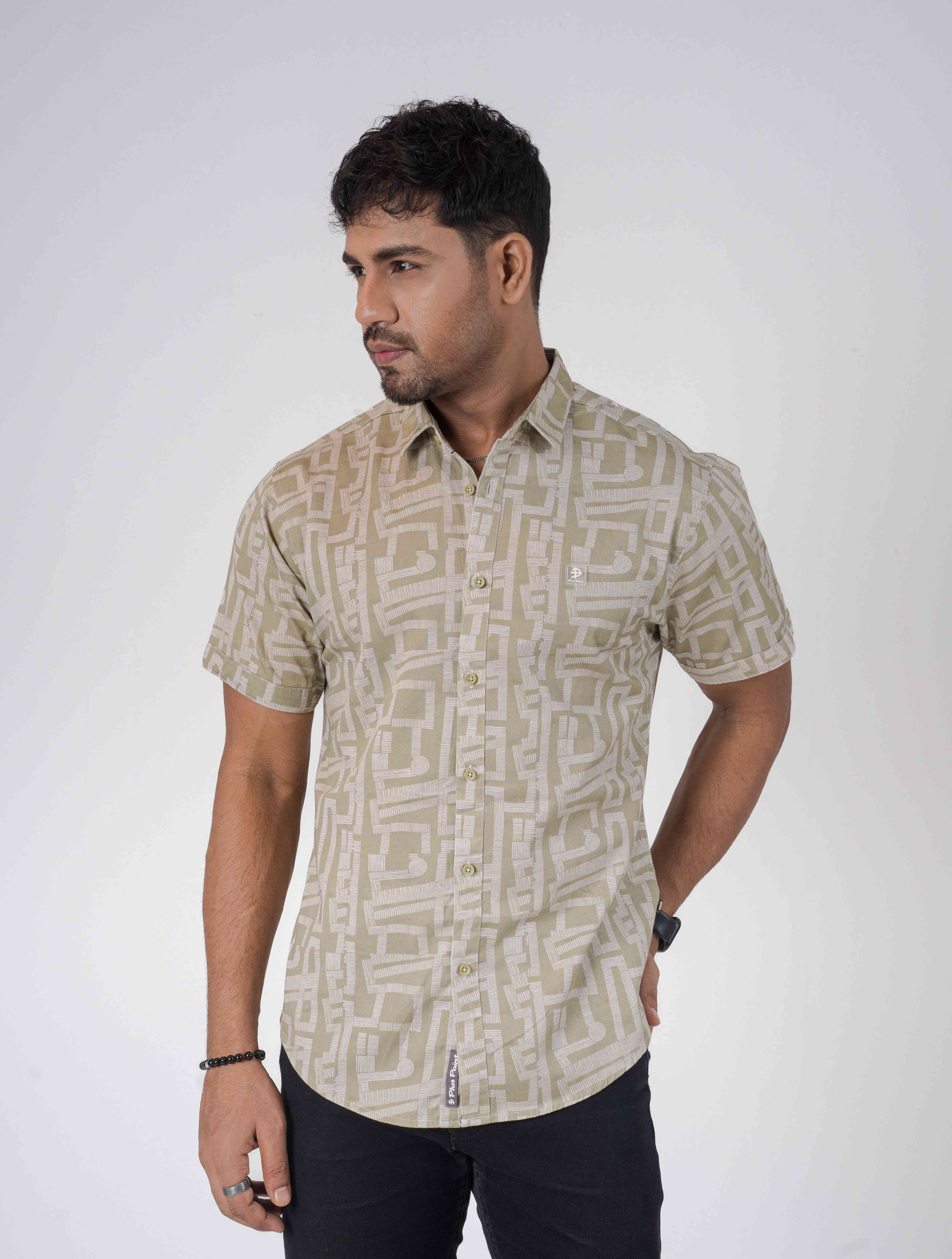 MENS HALF SLEEVE CASUAL SHIRT 