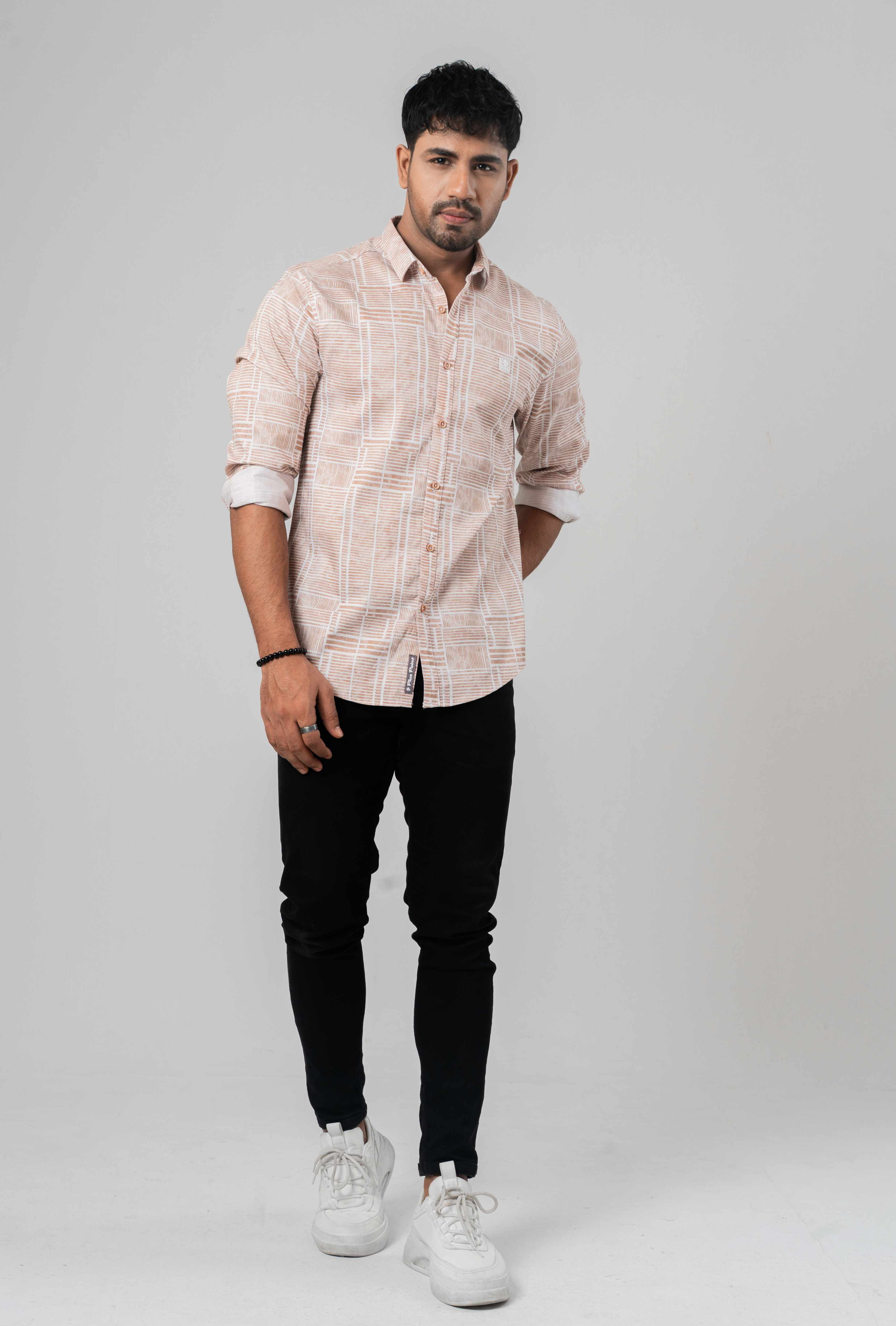 MENS FULL SLEEVE CASUAL SHIRT 
