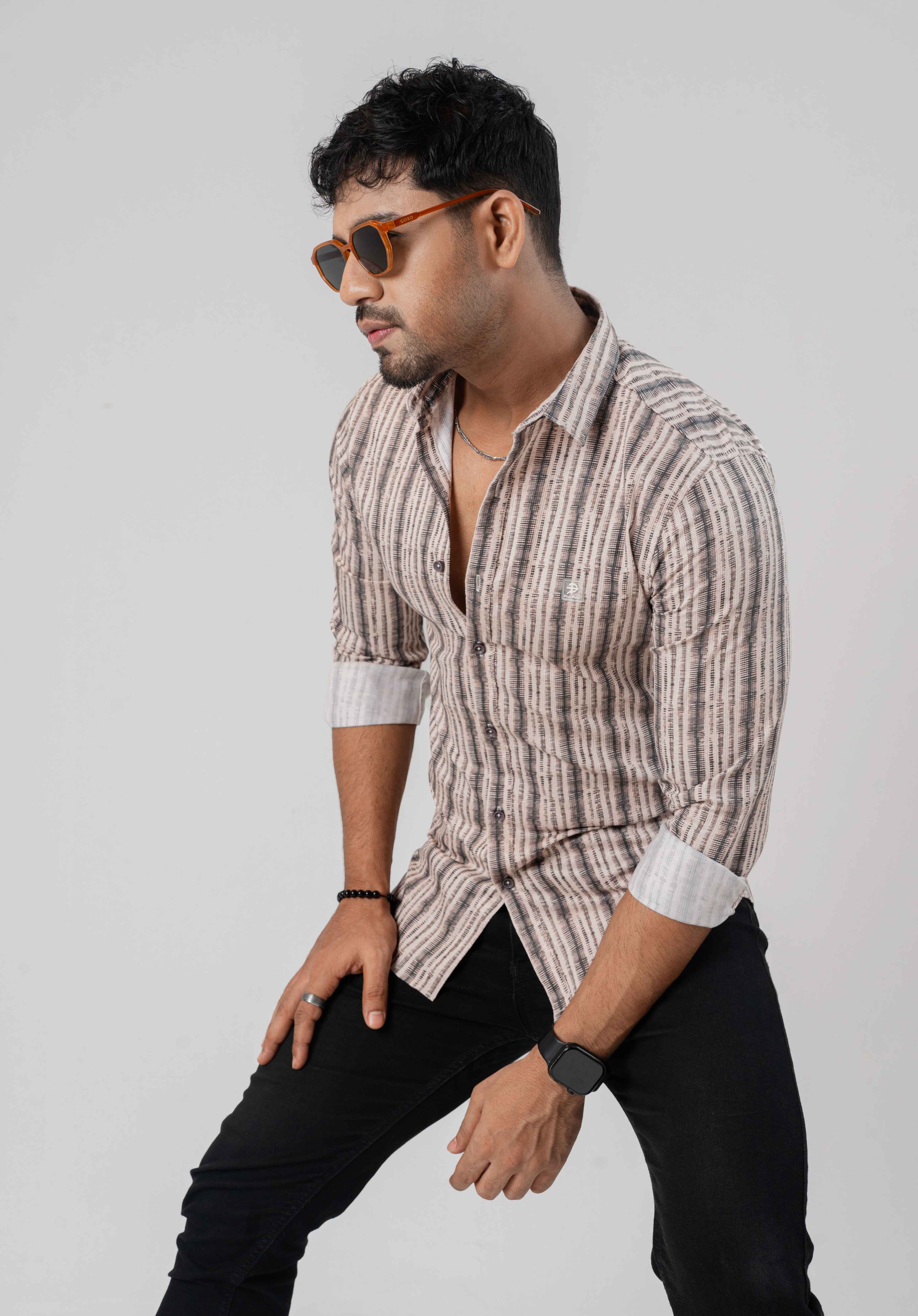 MENS FULL SLEEVE CASUAL SHIRT 